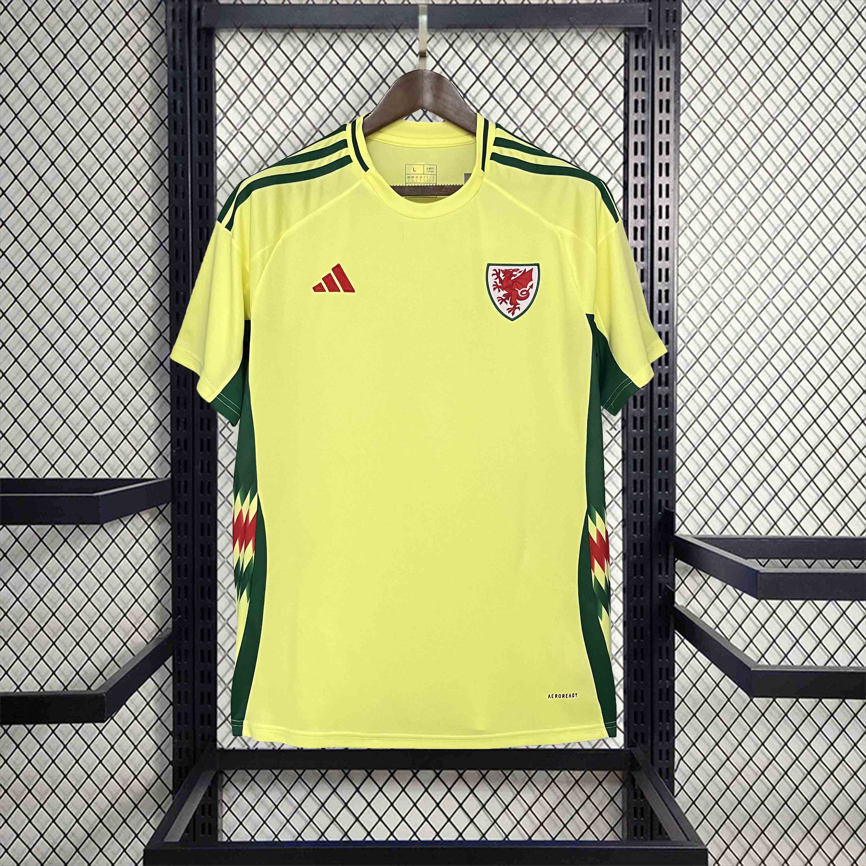AlphaJersey-Wales 2024 Away Stadium Jersey - Fans Version