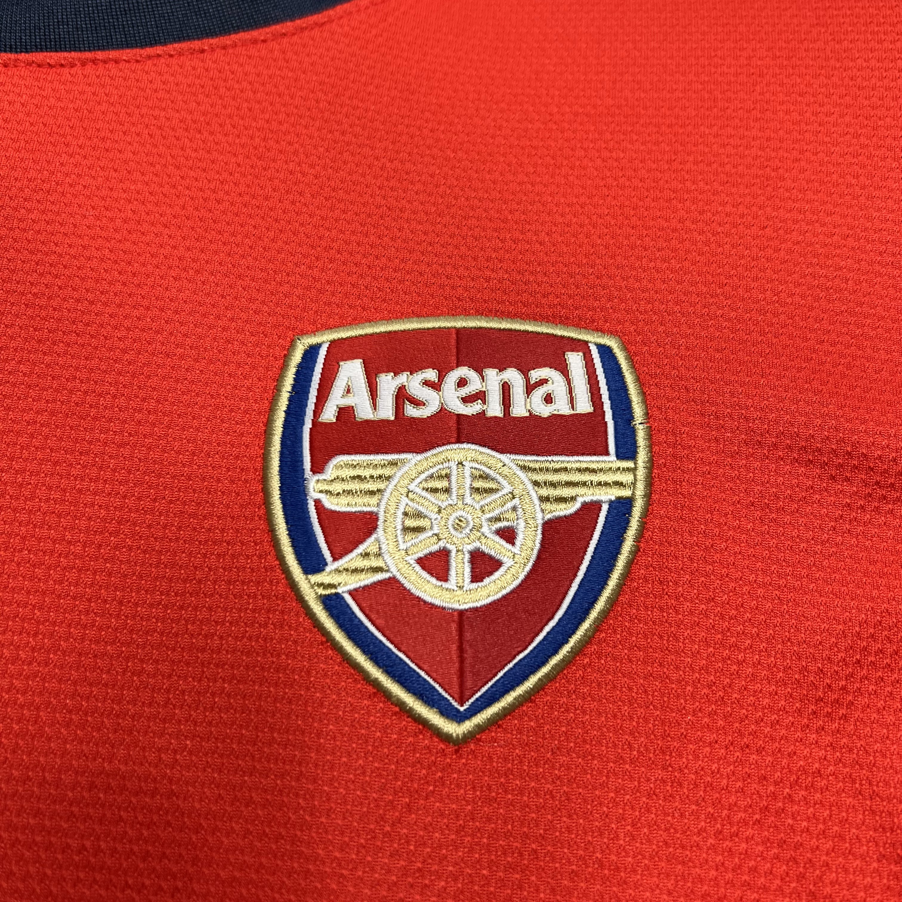 AlphaJersey-Retro Arsenal 2012-13 Home Long Sleeve Jersey