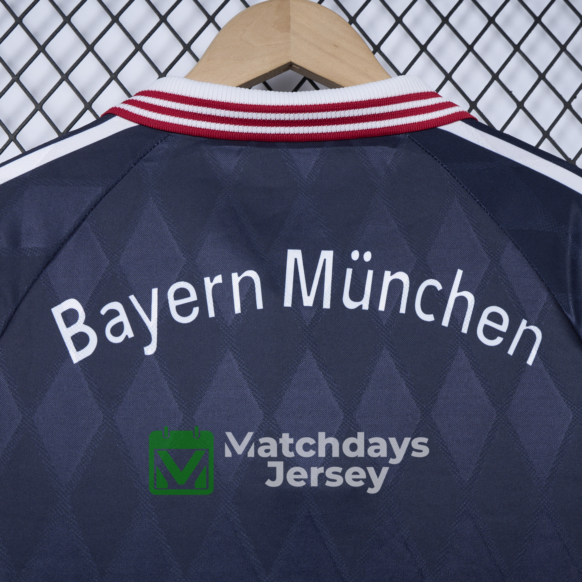 AlphaJersey-Retro Bayern Munich 1997-99 Home Long Jersey