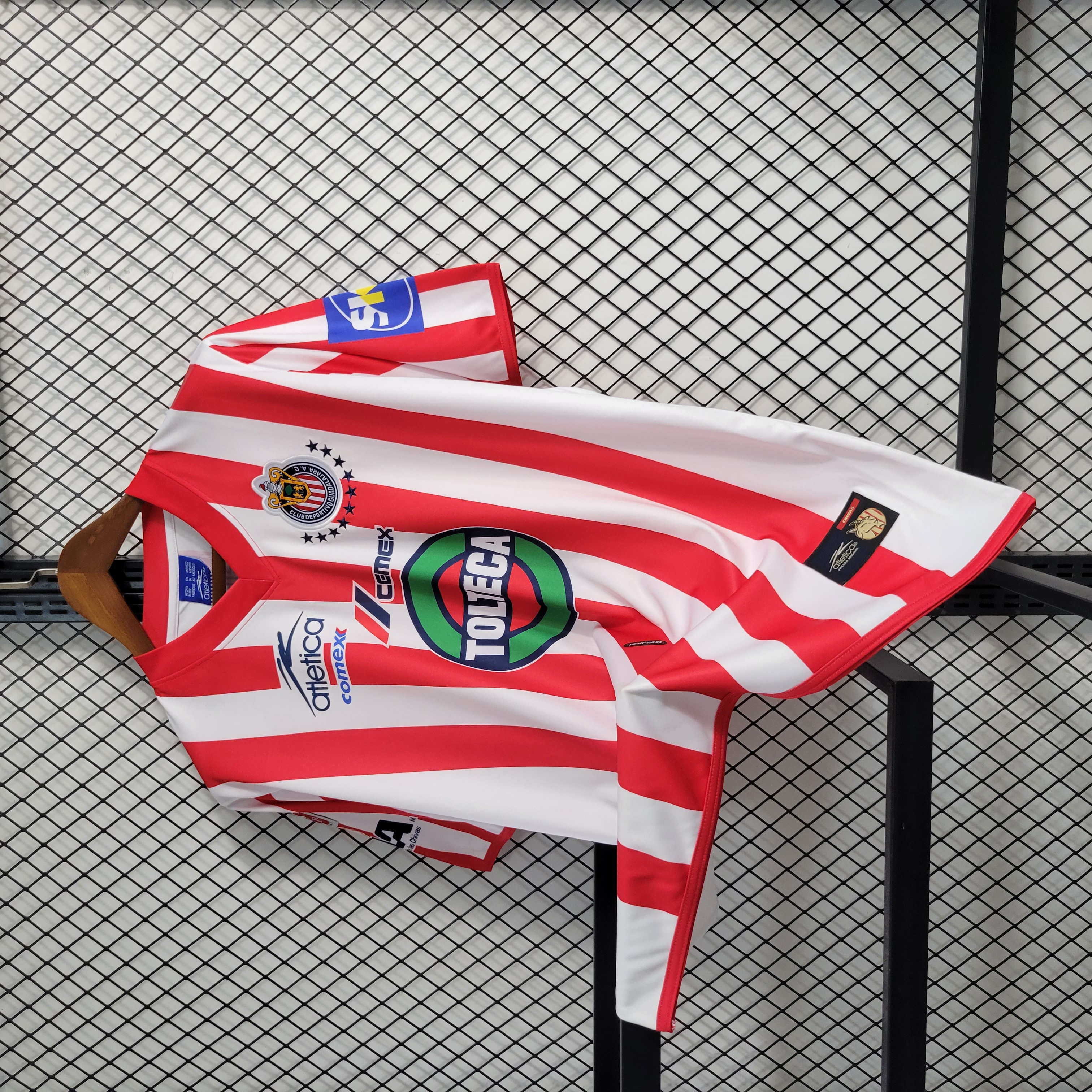 AlphaJersey-Retro Chivas de Guadalajara 01-02 Home Stadium Jersey