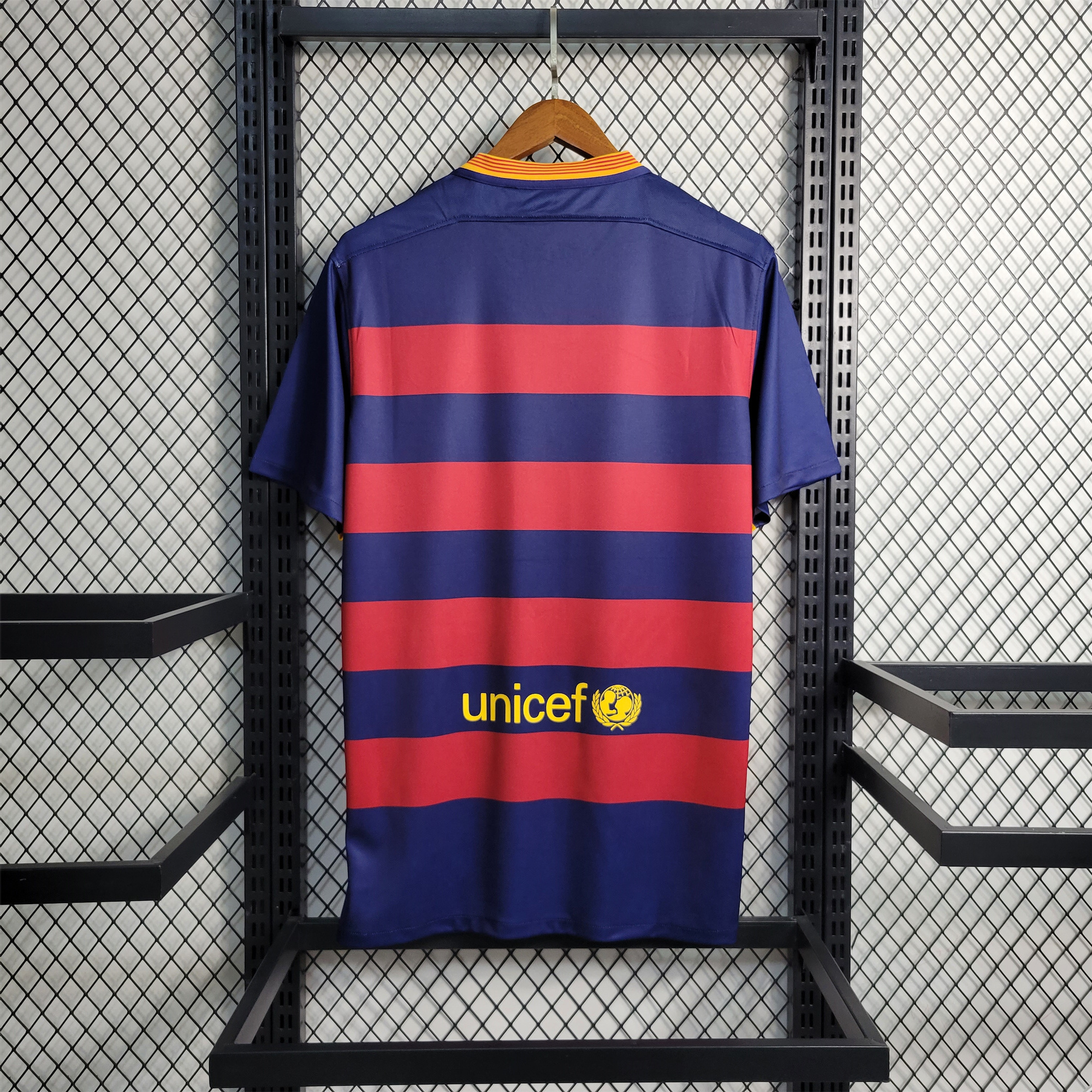AlphaJersey-Retro Barcelona 15-16 Home Stadium Jersey