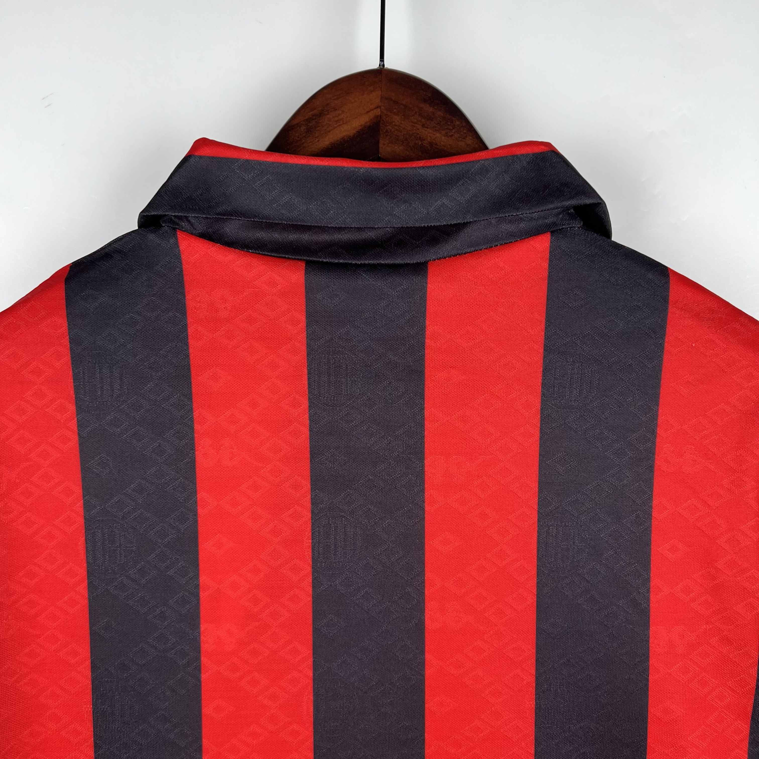AlphaJersey-Retro AC Milan 1989-90 Home Stadium Jersey
