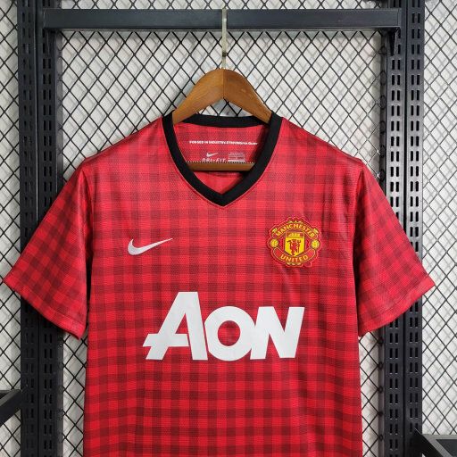 AlphaJersey-Retro Manchester United 12-13 Home Stadium Jersey