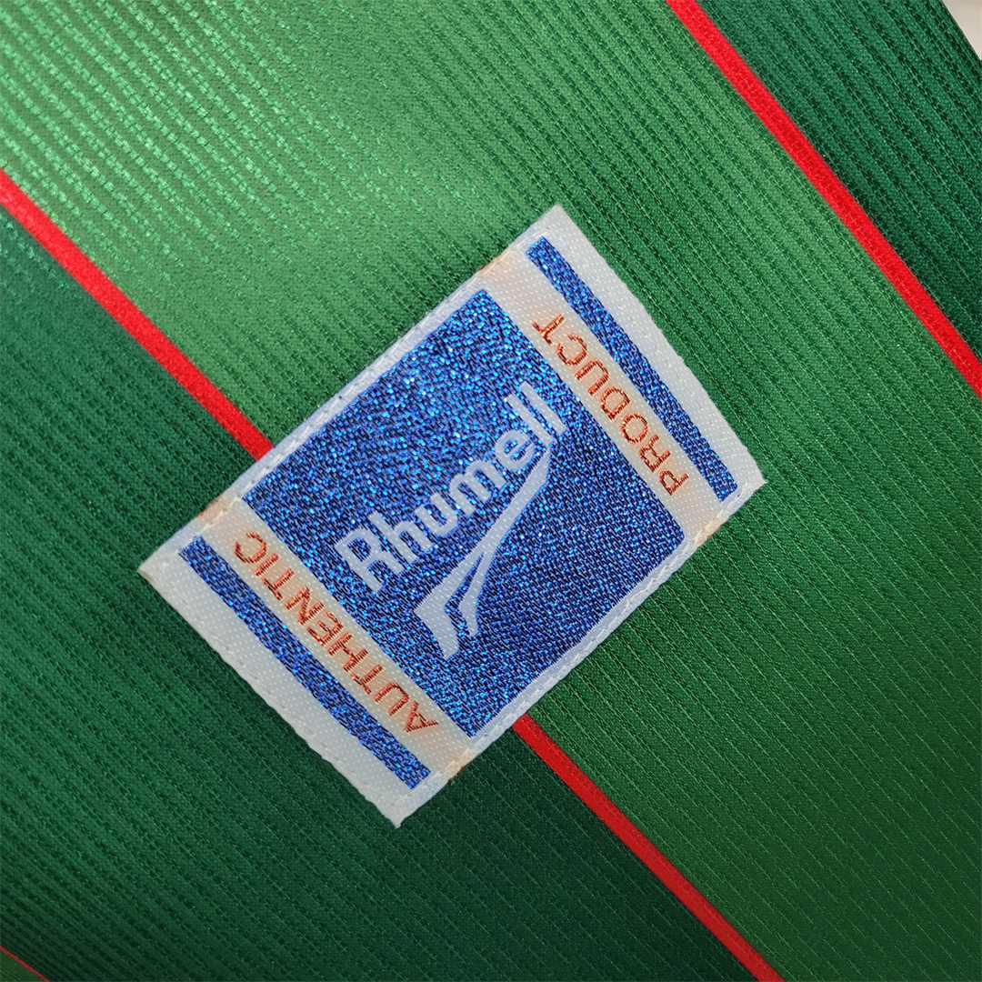 AlphaJersey-Retro Palmeiras 1999 Home Stadium Jersey - Liberator Cup Champion