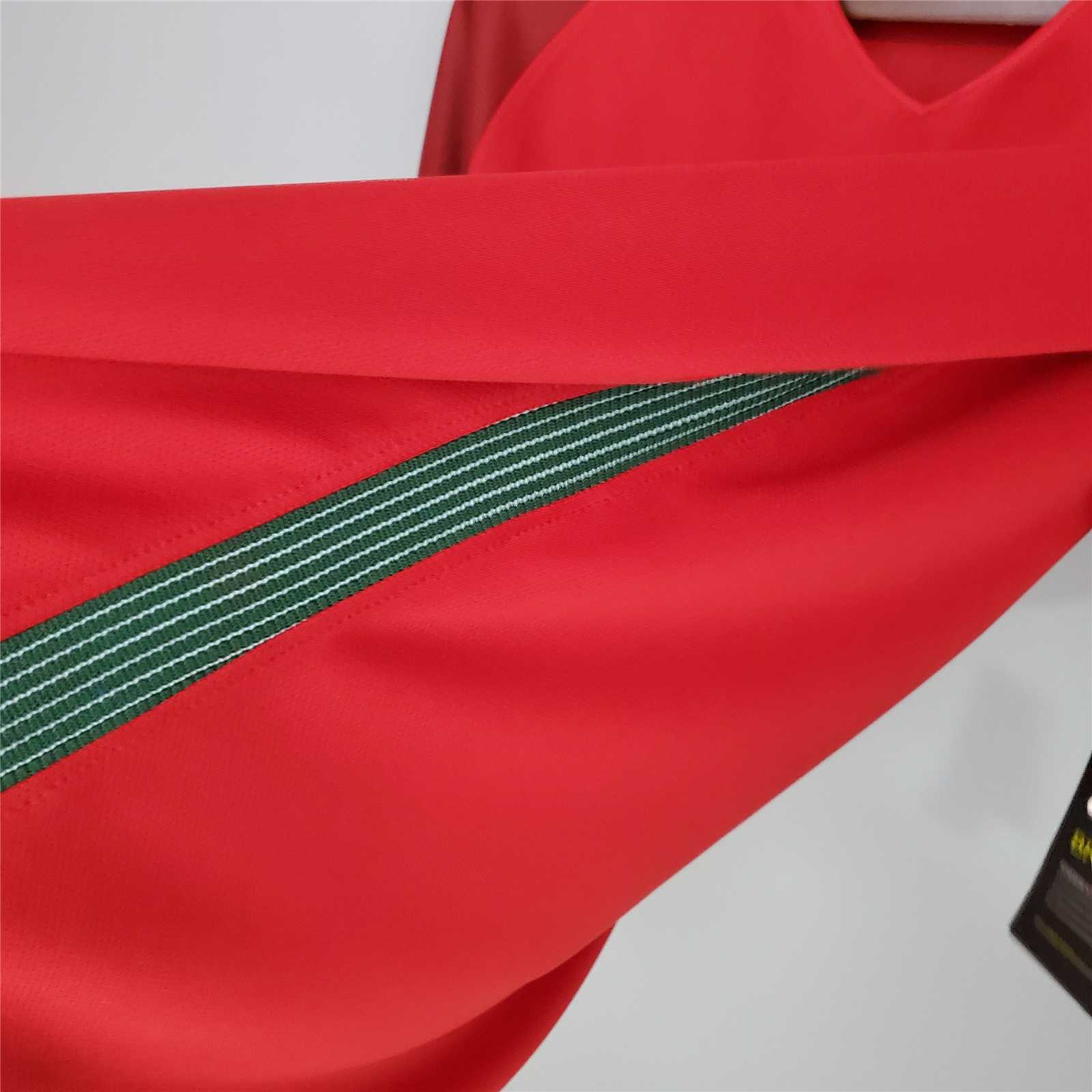 AlphaJersey-Retro Portugal 2016 Home Stadium Jersey