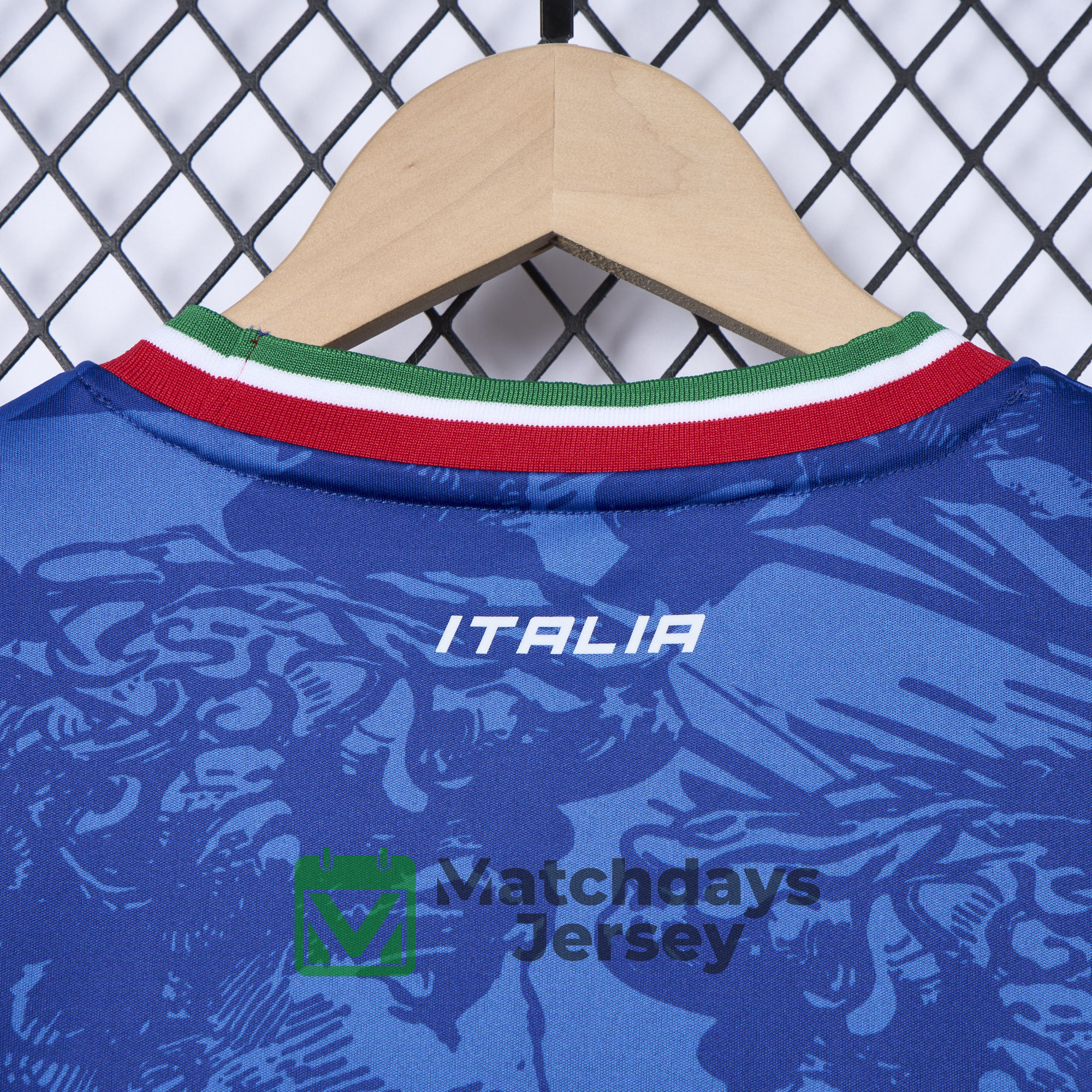 AlphaJersey-Italy 2024 Blue Special Edition Jersey - Fans Version