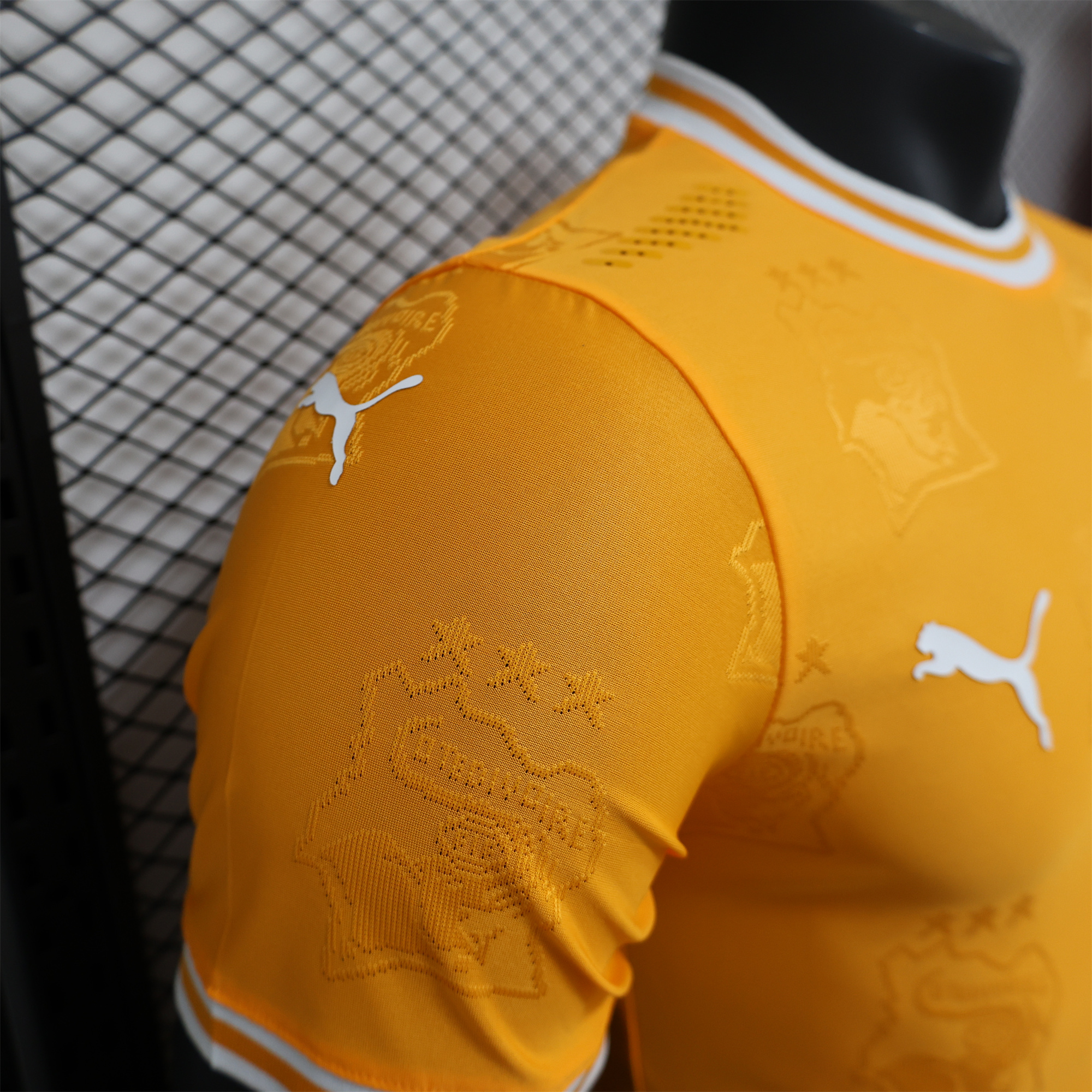 AlphaJersey-Ivory Coast 2024 Orange Elephant Special Edition Jersey - Player Version