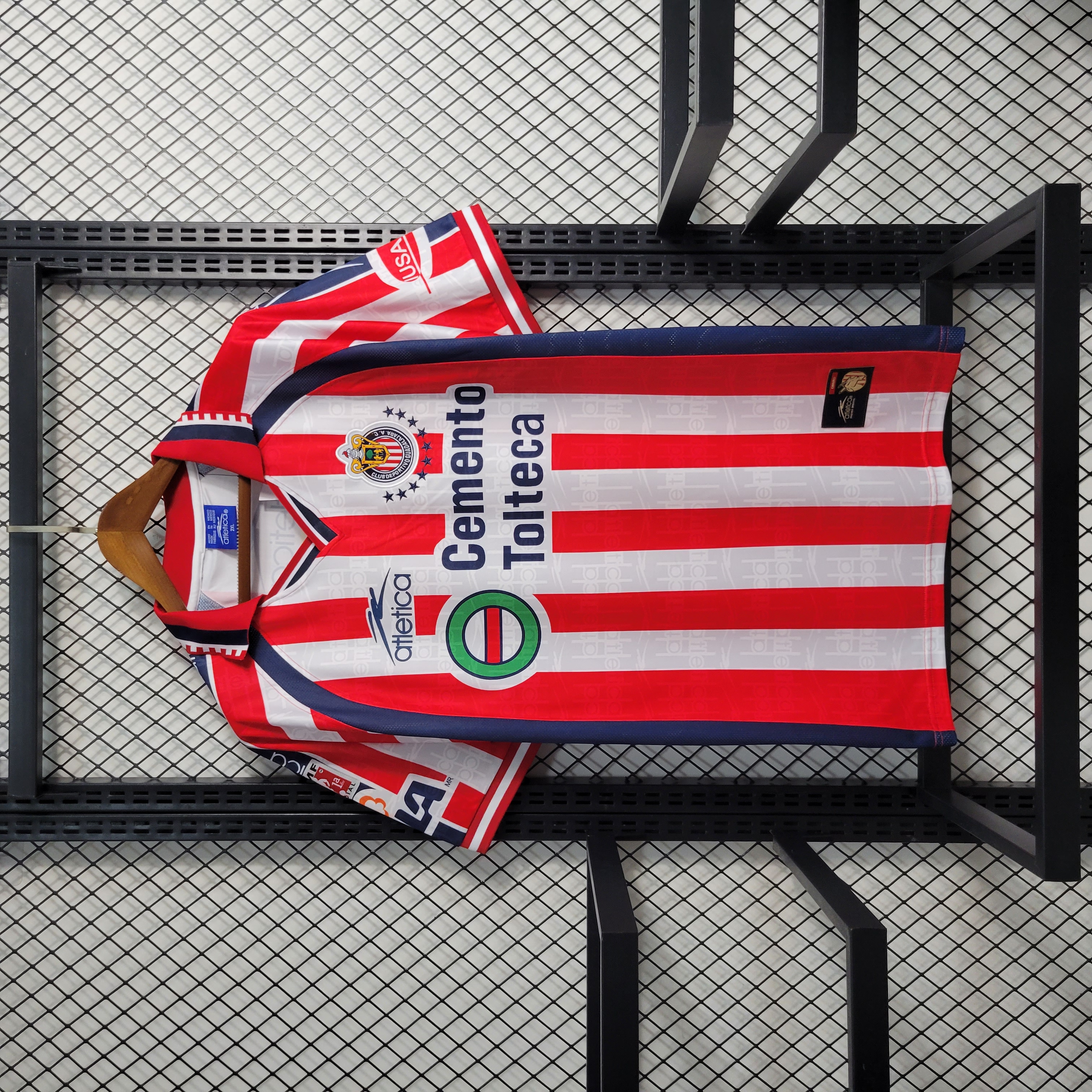 AlphaJersey-Retro Chivas de Guadalajara 99-00 Home Stadium Jersey