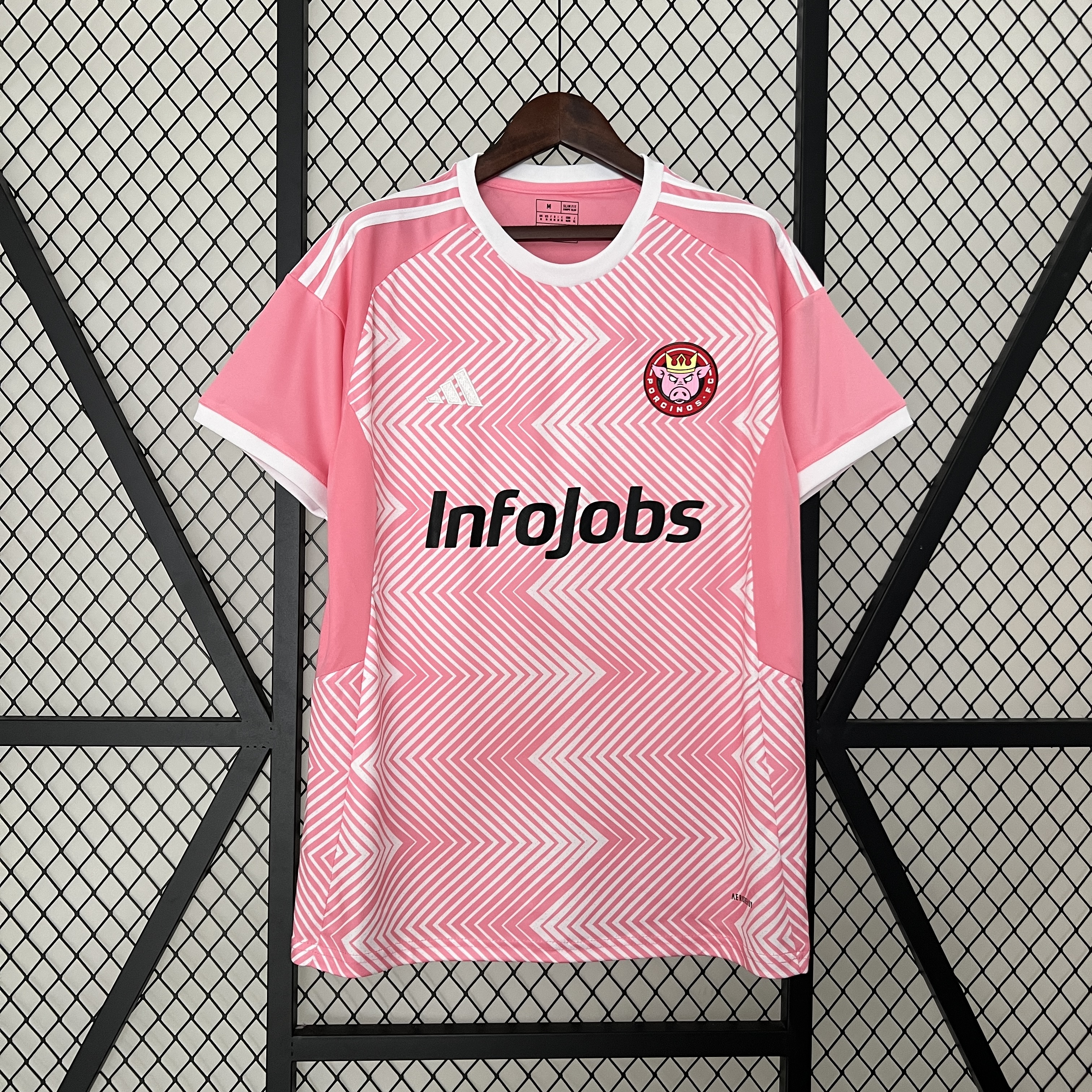 AlphaJersey-Porcinos FC 2024 Home Stadium Jersey - Fans Version