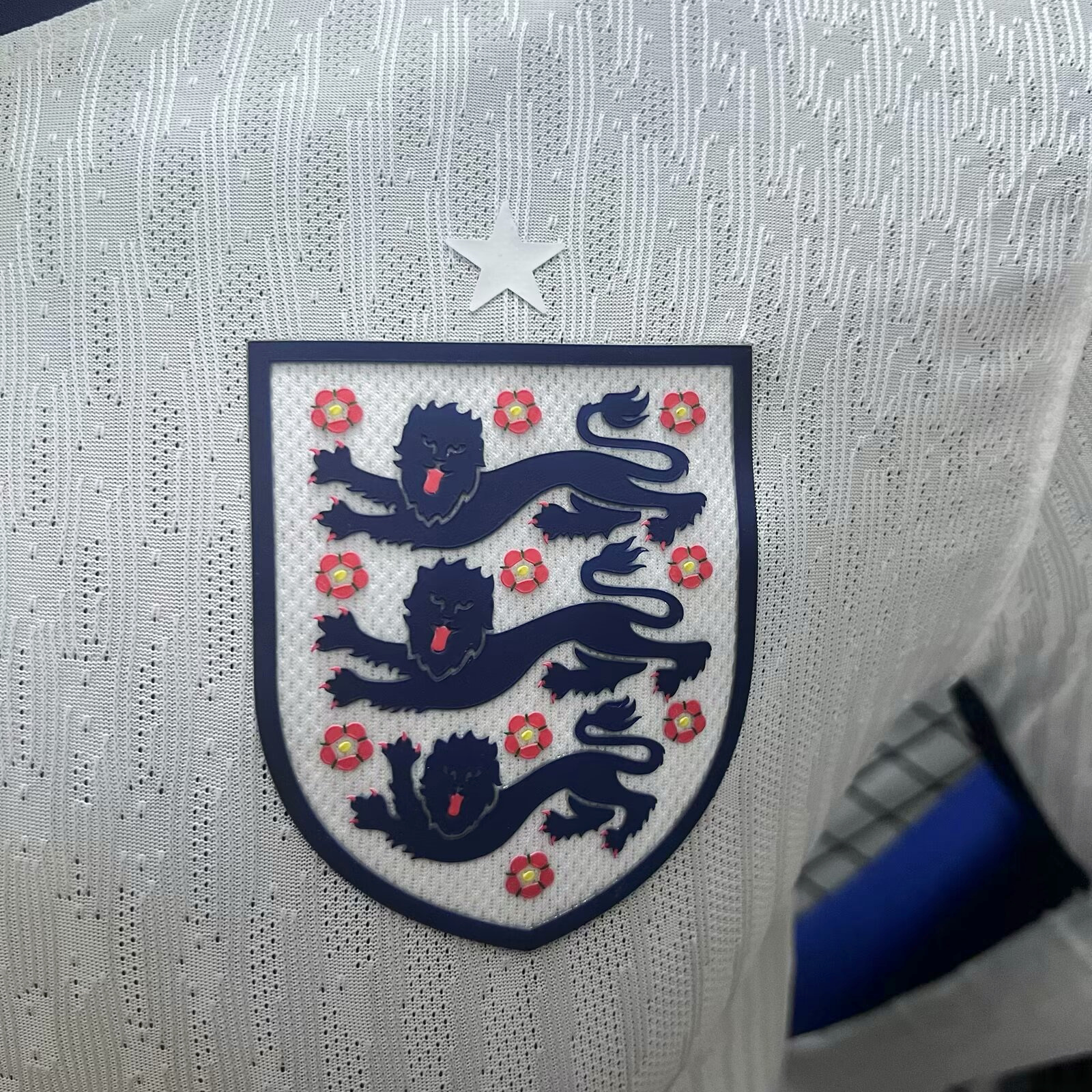 AlphaJersey-England 2024 Home Stadium Long Sleeve Jersey - Player Version
