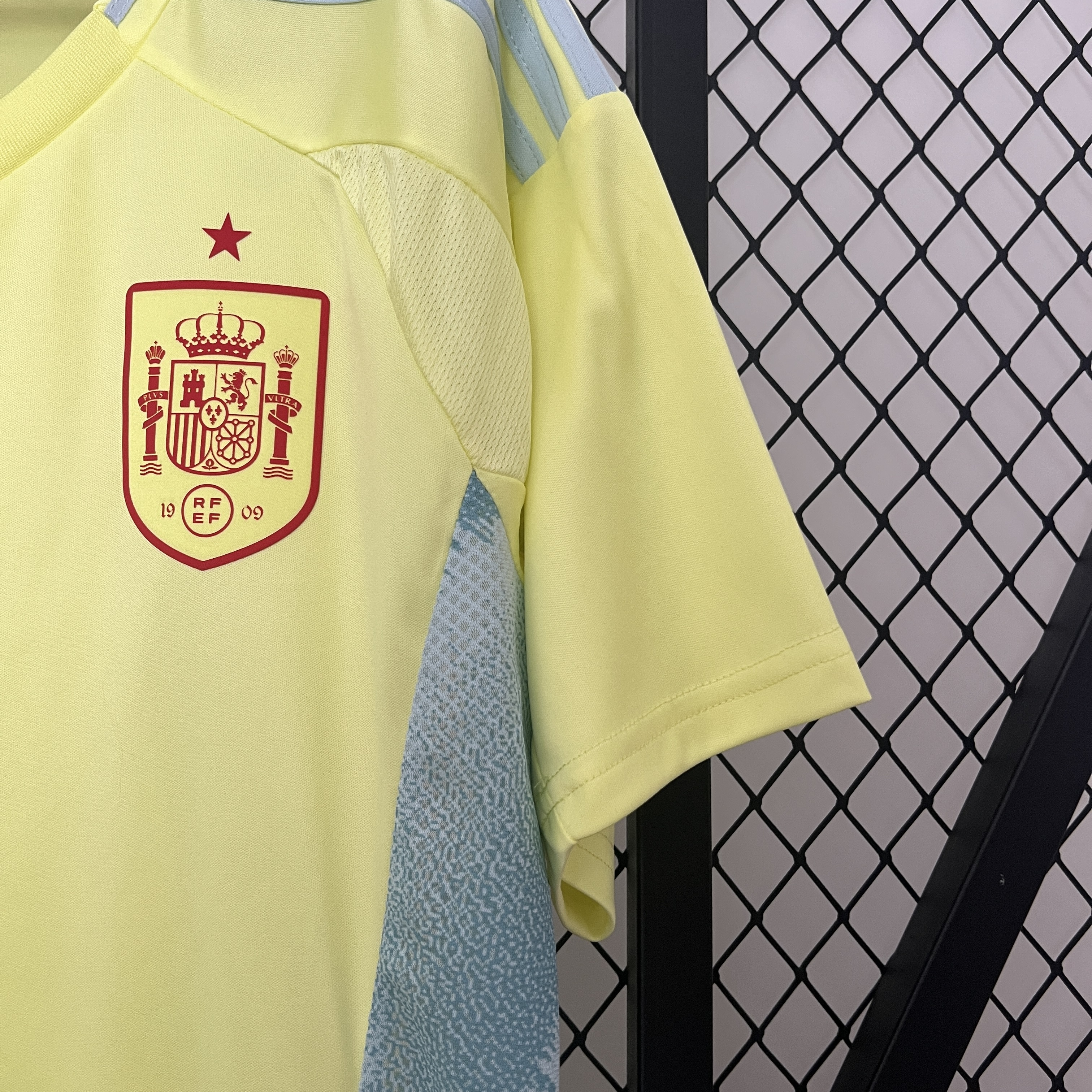 AlphaJersey-Spain 2024 Away Stadium Jersey - Fans Version