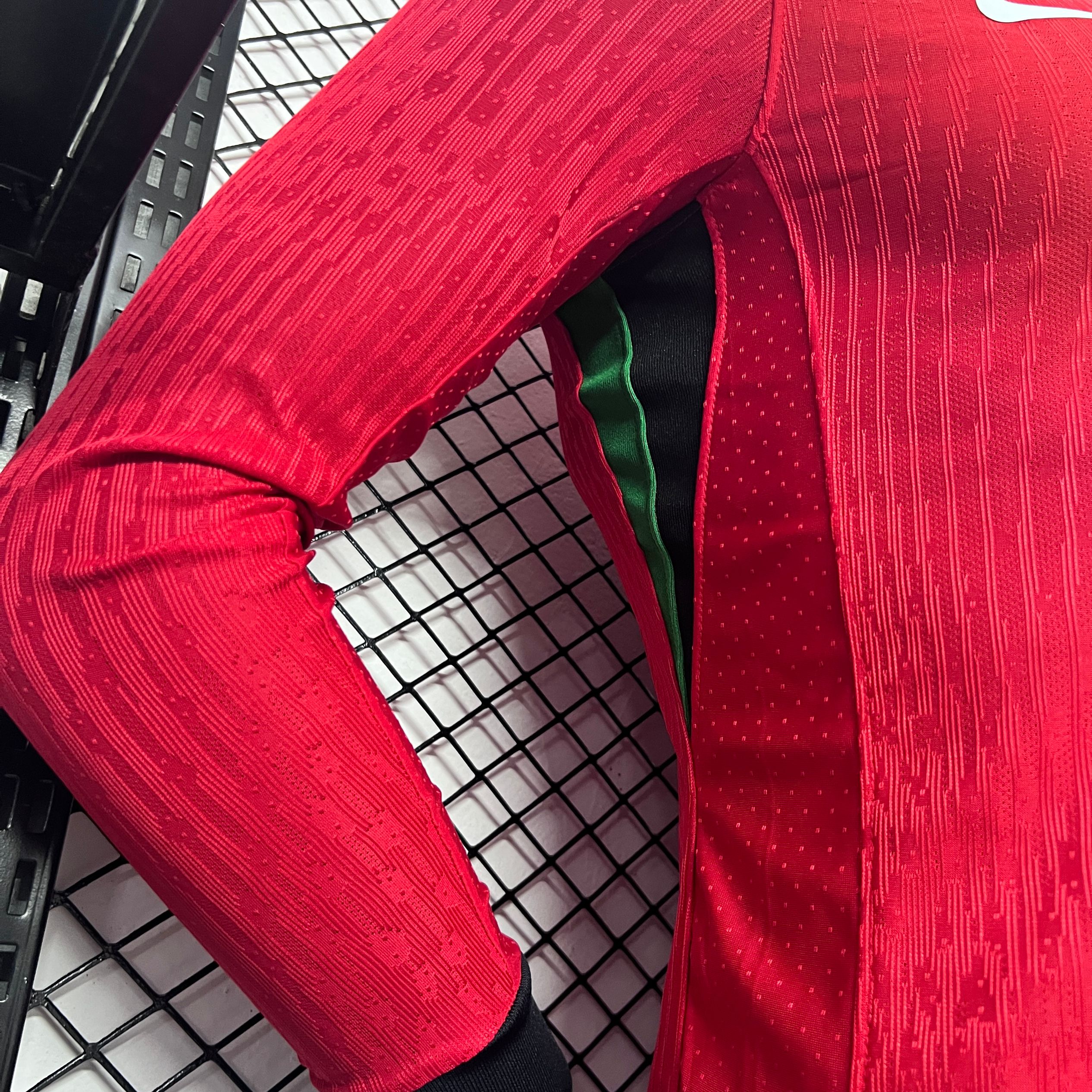 AlphaJersey-Portugal 2024 Home Stadium Long Sleeve Jersey - Player Version