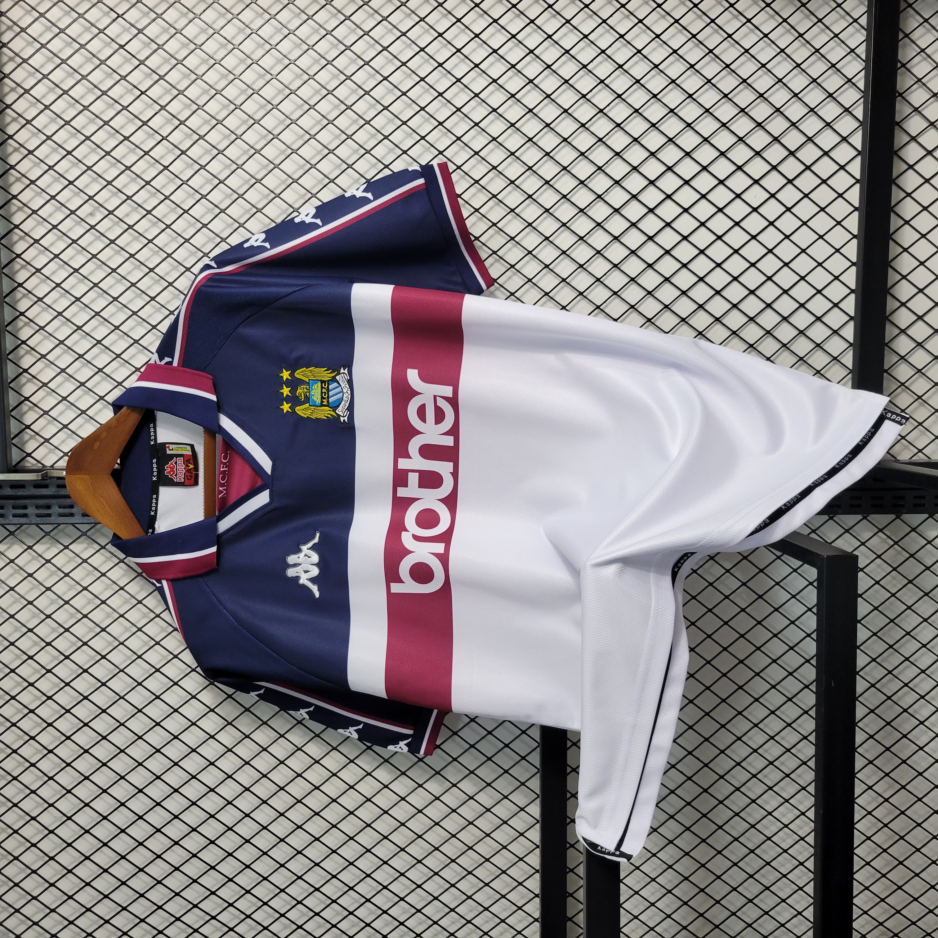 AlphaJersey-Retro Manchester City 1997-98 Away Stadium Jersey