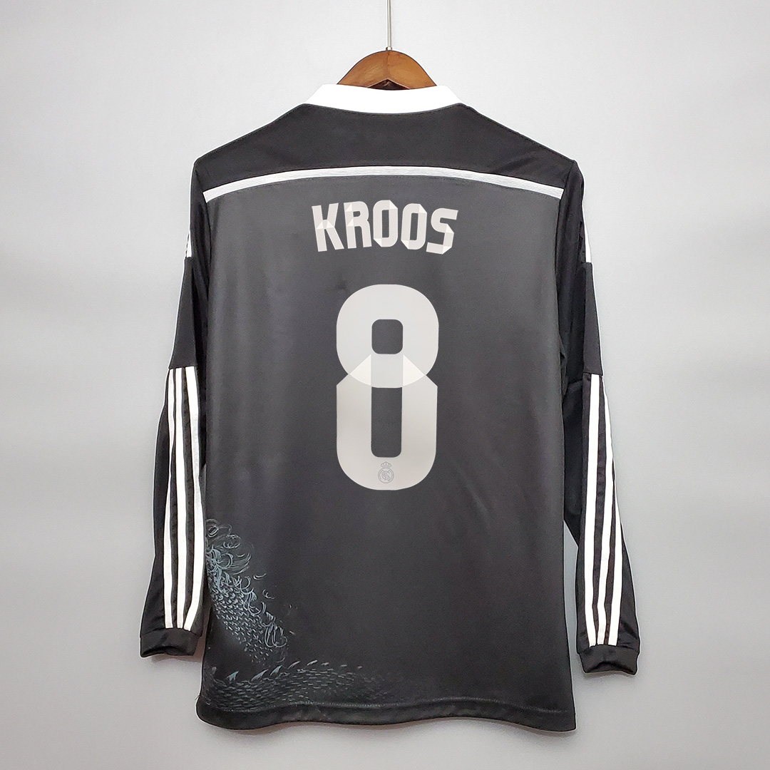 AlphaJersey-Real Madrid Retro 14-15 Third Away Long Sleeve Jersey