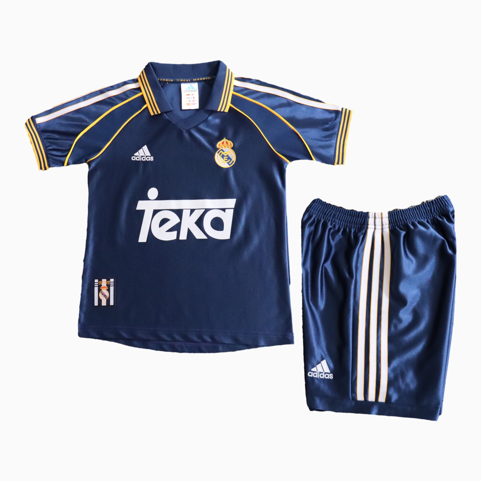 AlphaJersey-Retro Real Madrid 1998-00 Third Kids Kit