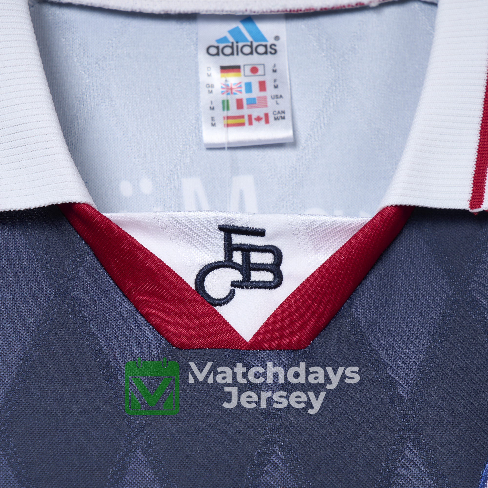 AlphaJersey-Retro Bayern Munich 1997-99 Home Long Jersey