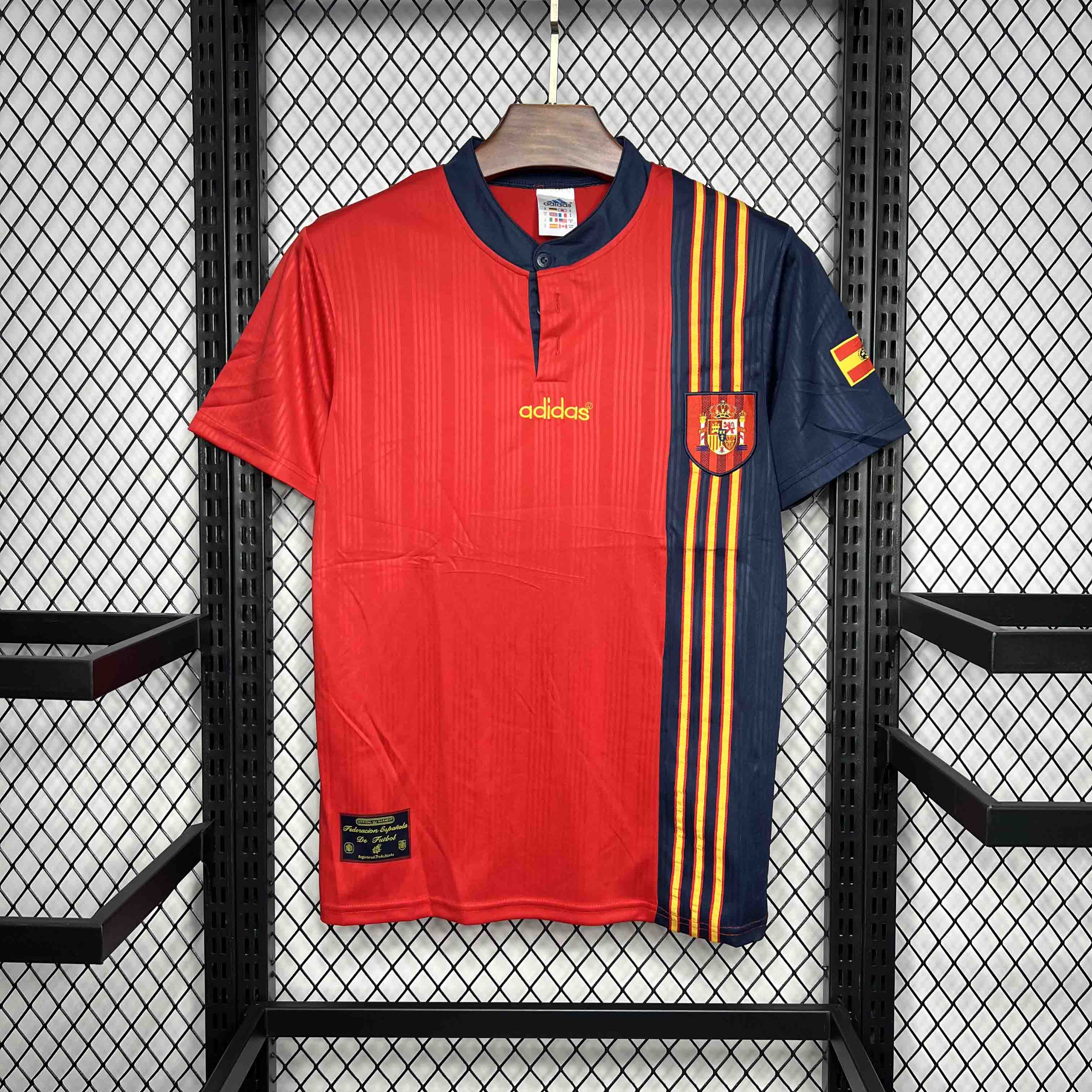 AlphaJersey-Retro Spain 1996 Home Jersey