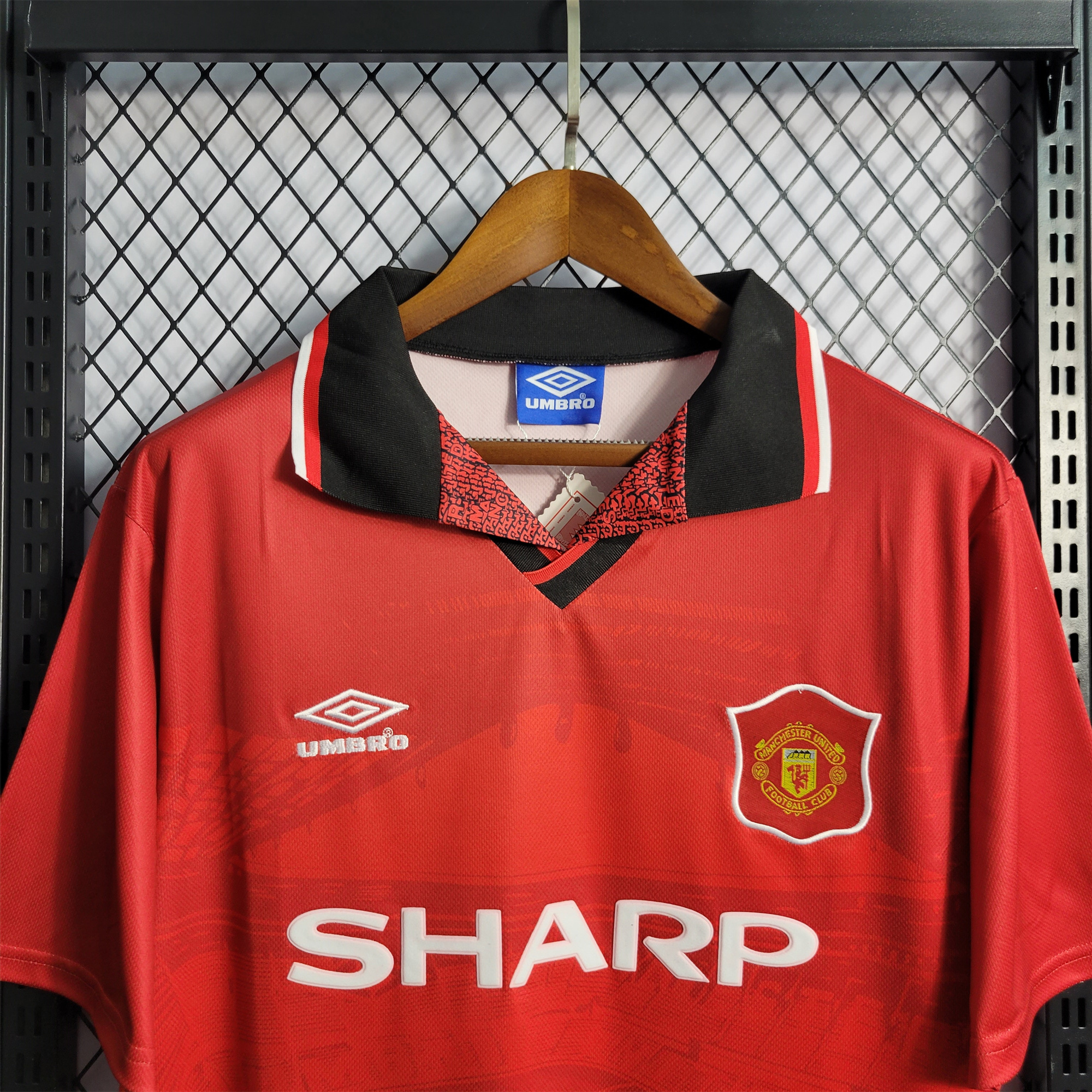 AlphaJersey-Retro Manchester United 94-96 Home Jersey