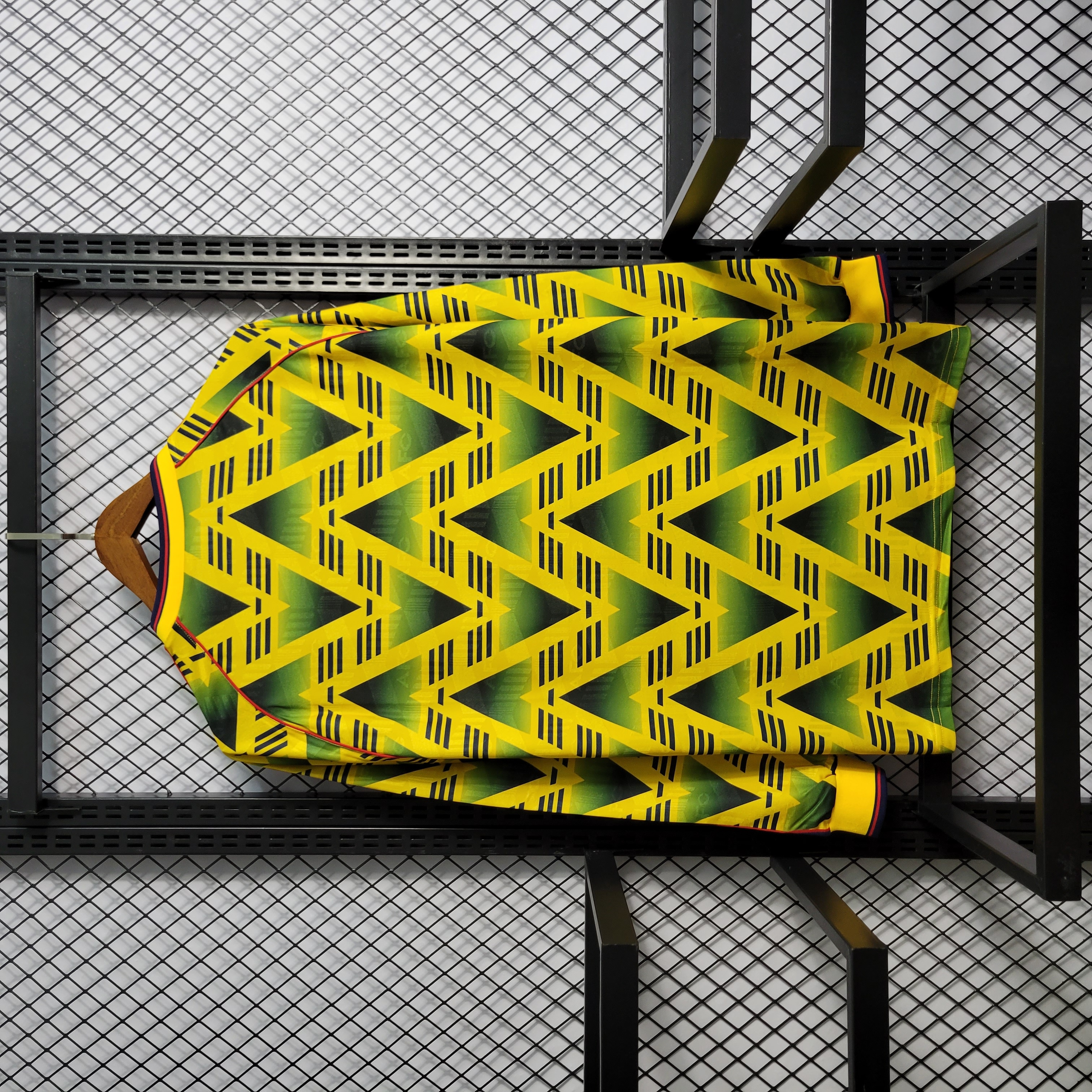 AlphaJersey-Retro Arsenal 91-93 Away Long Sleeve Jersey