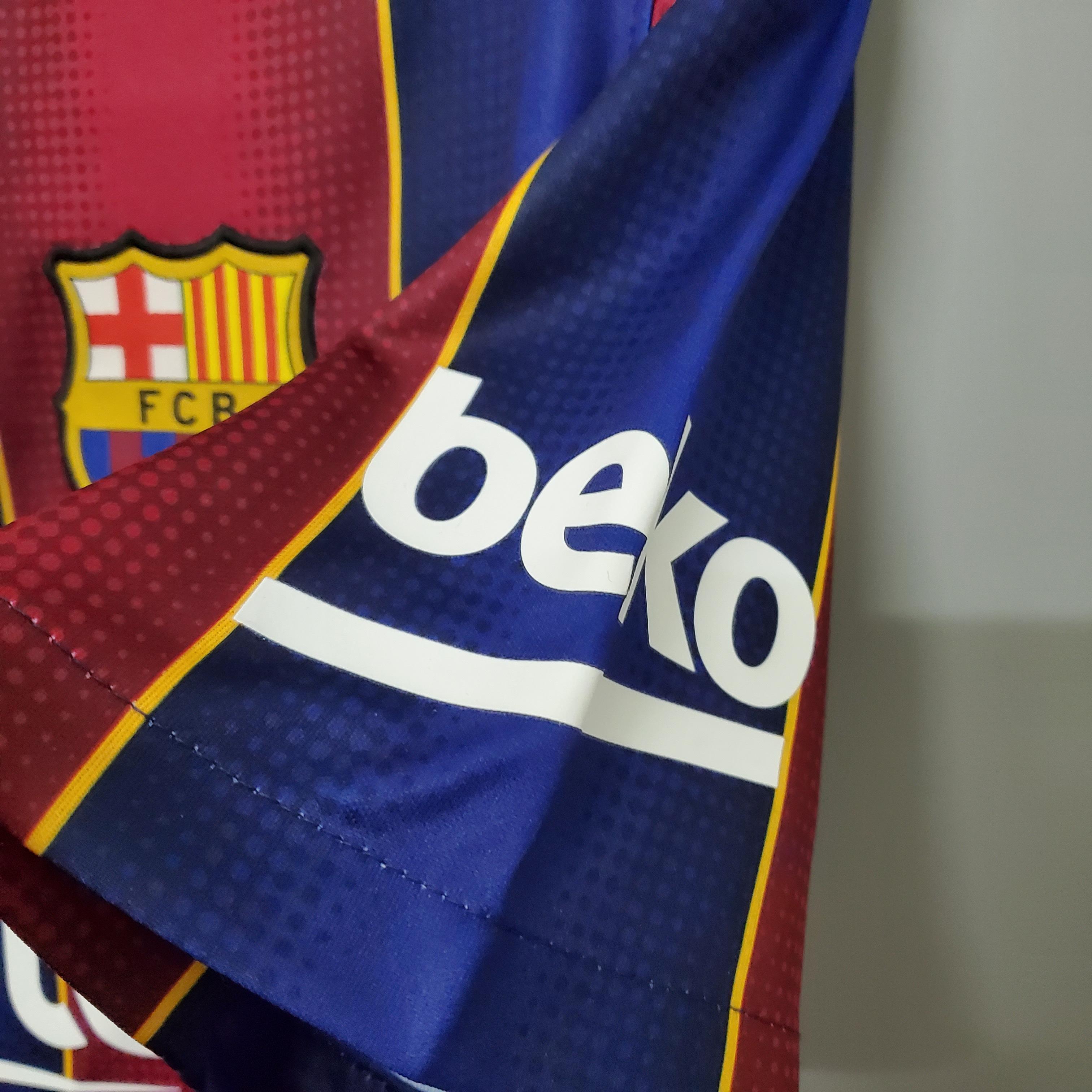 AlphaJersey-Retro Barcelona 20-21 Home Stadium Jersey