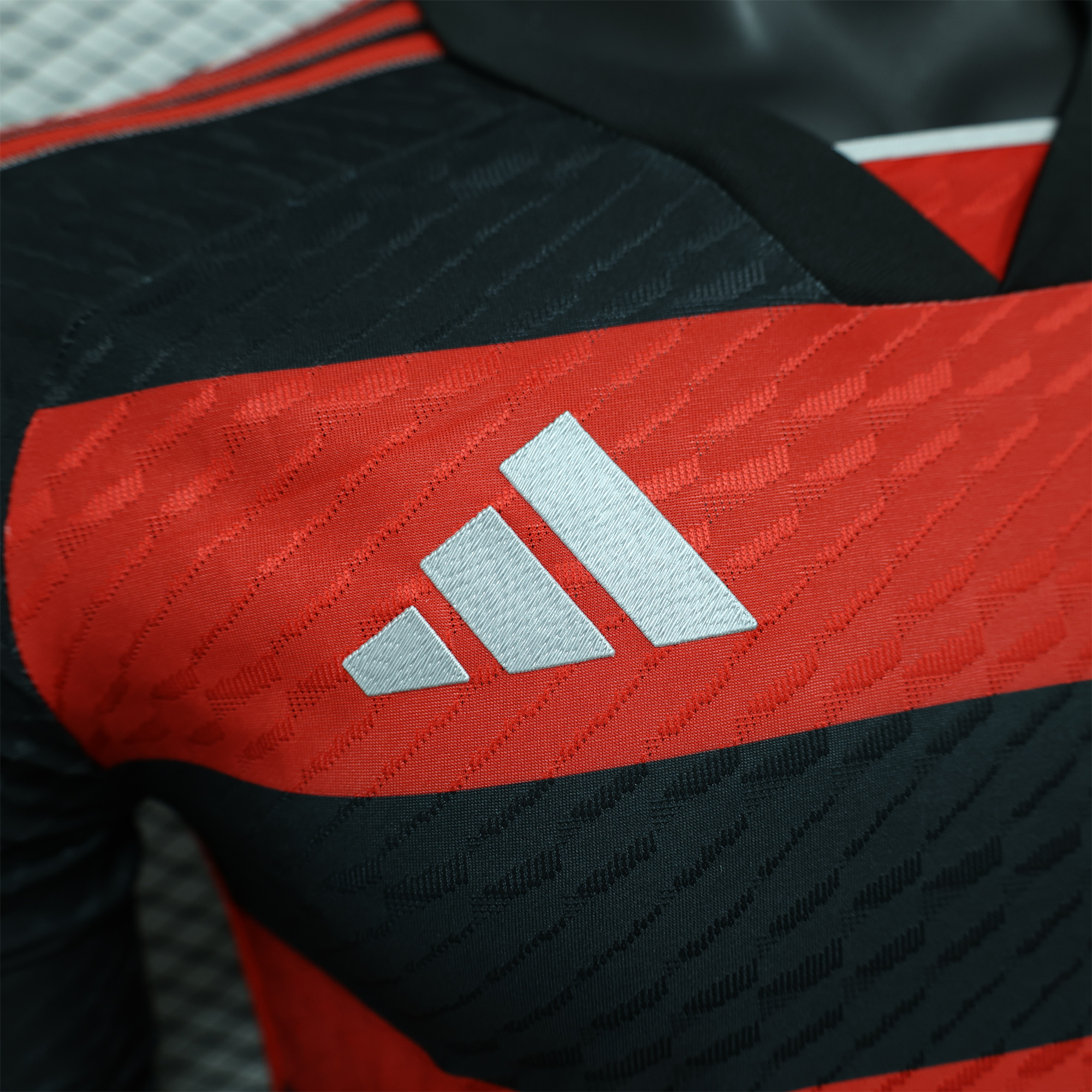 AlphaJersey-Flamengo 2024 Home Long Sleeve Jersey - Player Version