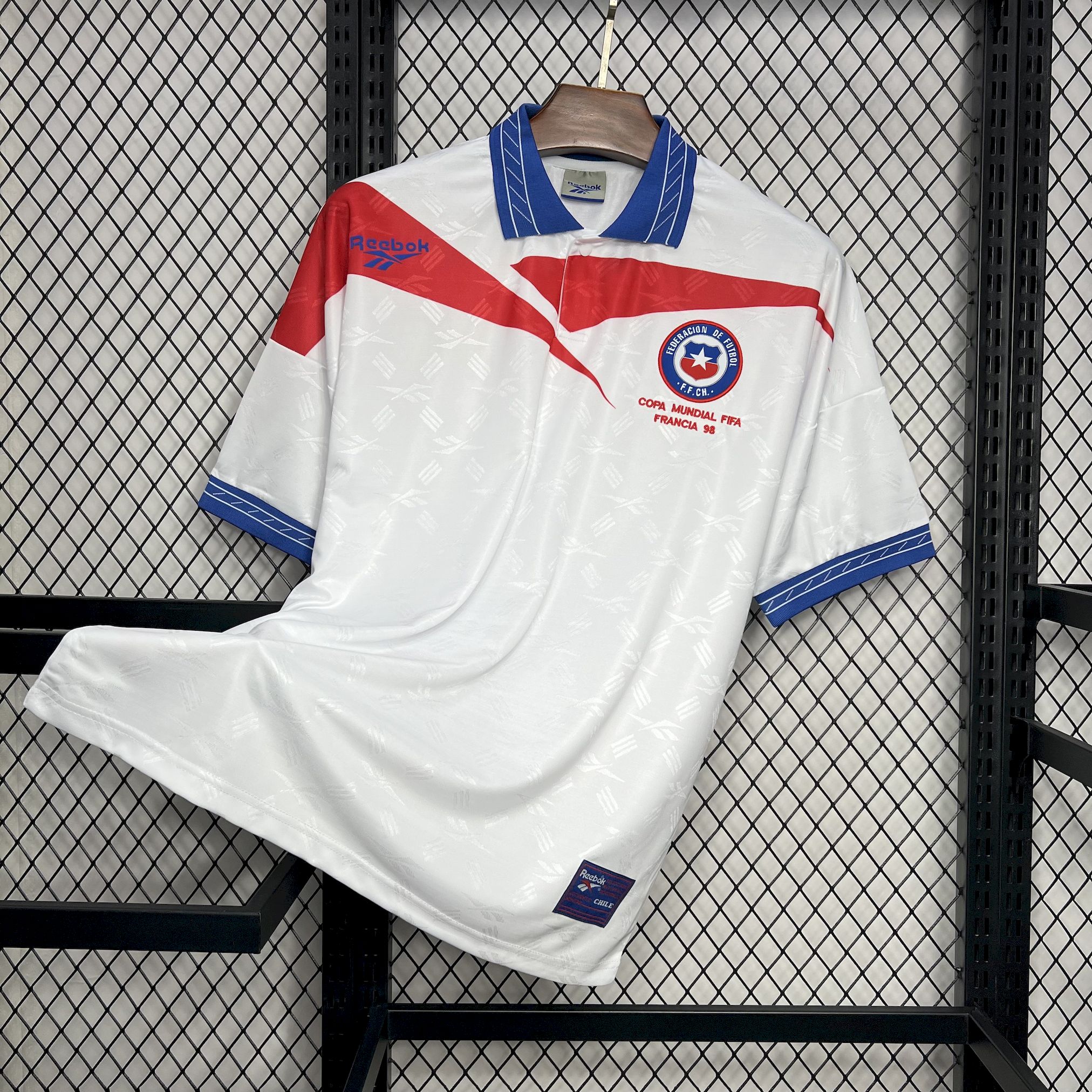 AlphaJersey-Retro Chile 1998 Away Jersey