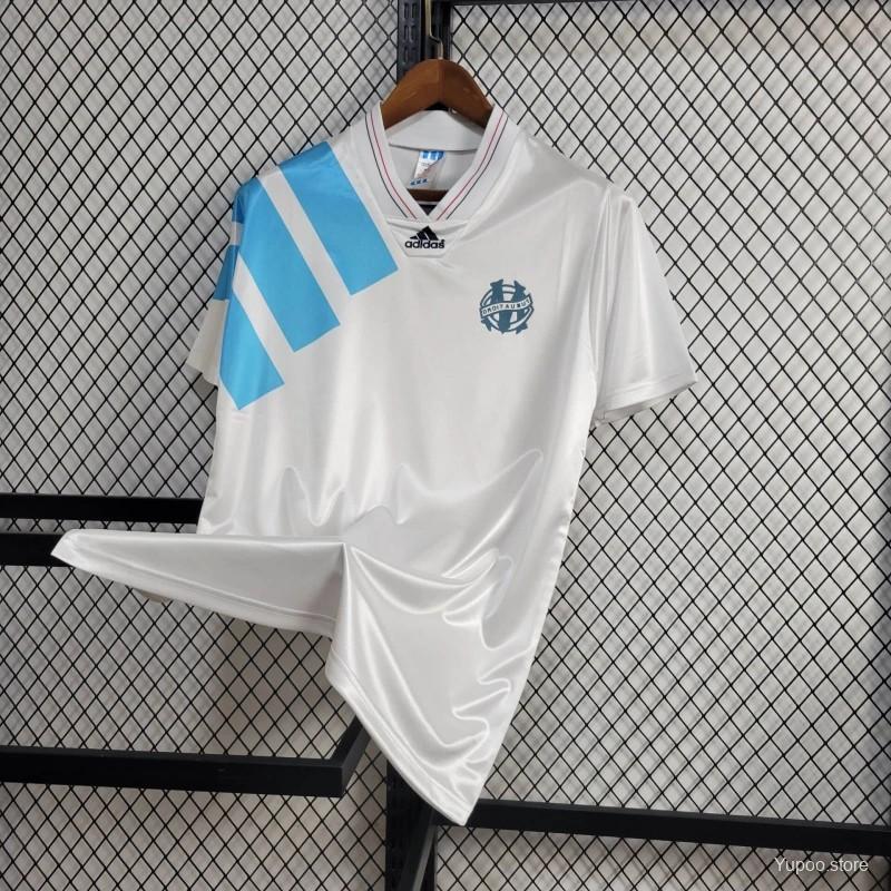 AlphaJersey-Retro Marseille 1992-93 European Home Jersey
