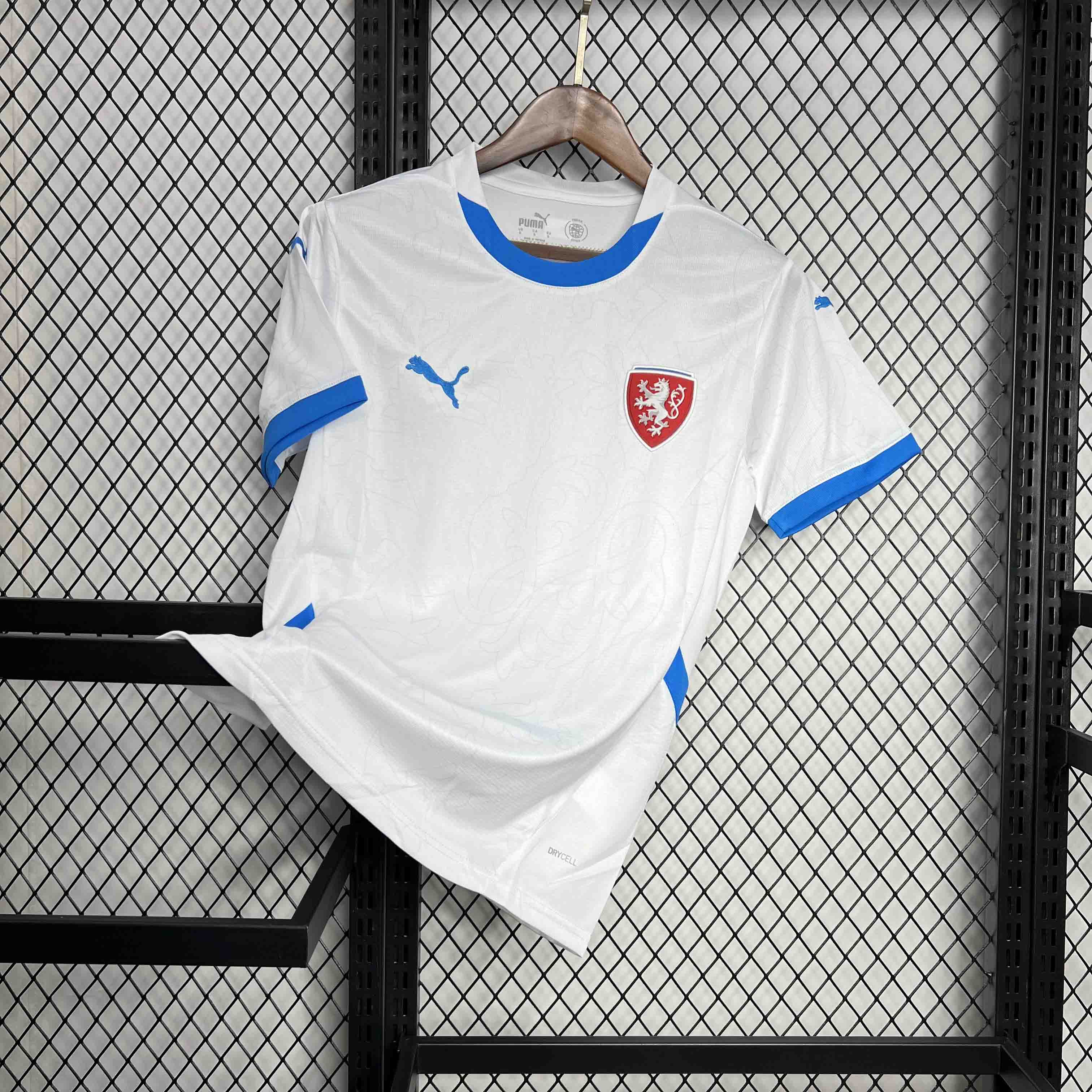 AlphaJersey-Czech Republic 2024 Away Jersey - Fans Version
