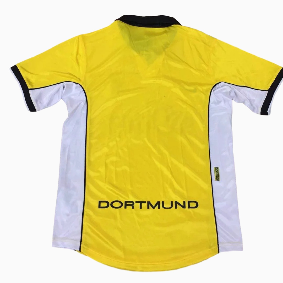 AlphaJersey-Retro Dortmund 1998-99 Home Stadium Jersey