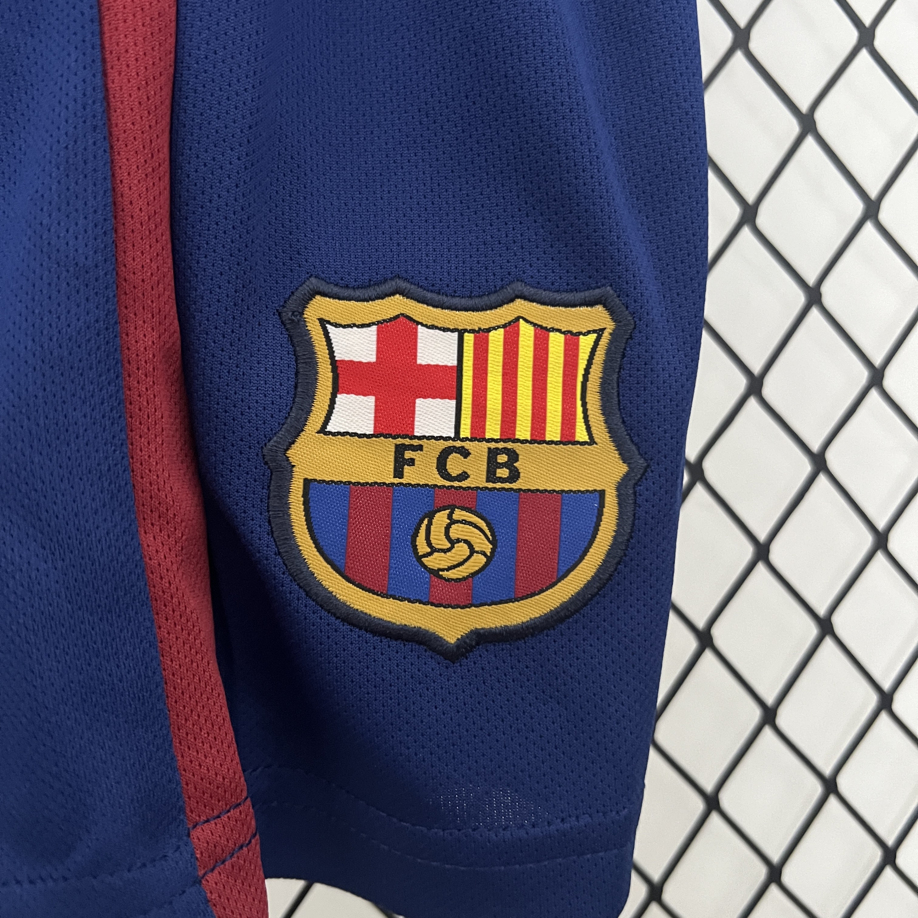 AlphaJersey-Retro Barcelona 2009-10 Home Stadium Kids Kit