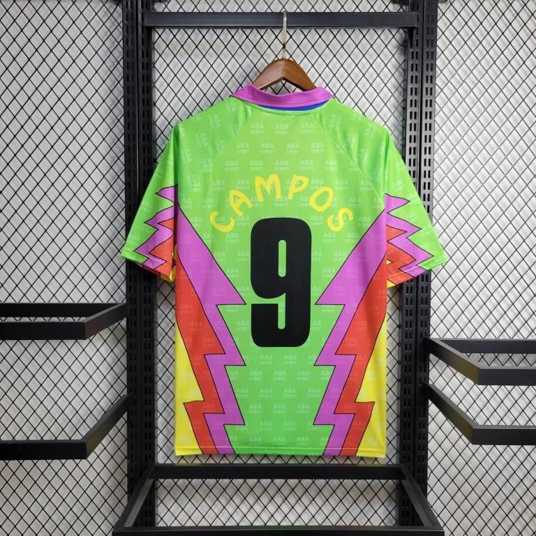 AlphaJersey-Retro Mexico 1994 Goalkeeper Green Jersey