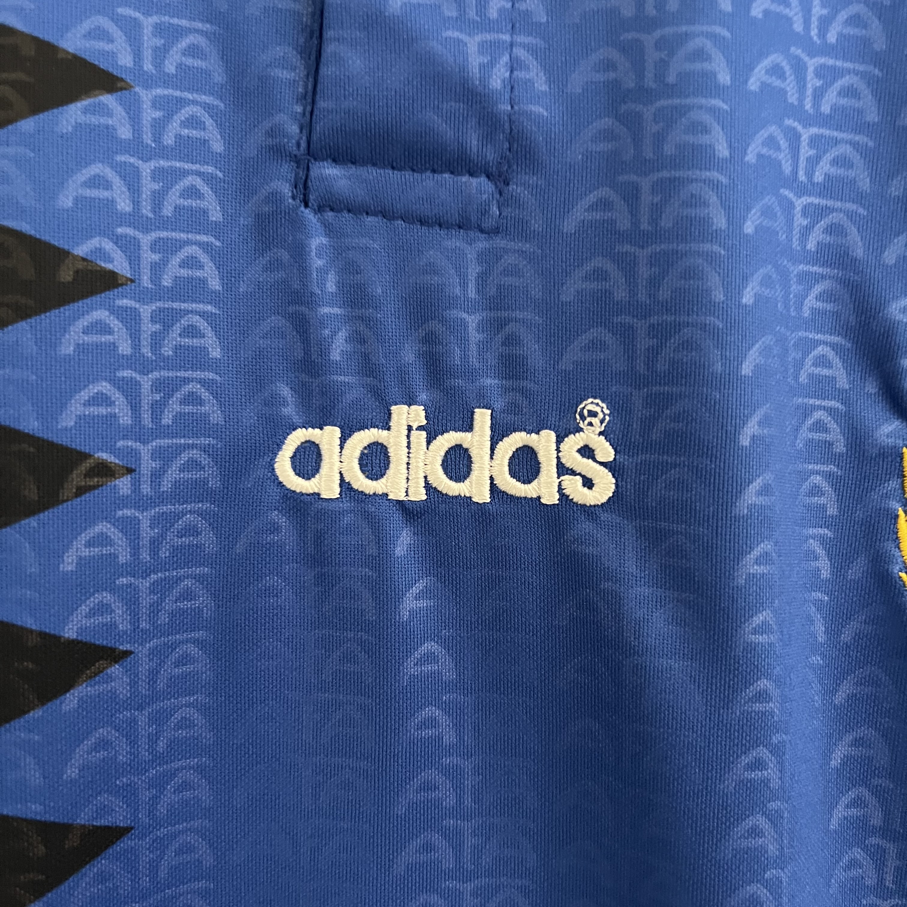 AlphaJersey-Retro Argentina 1994 Away Stadium Kids Kit