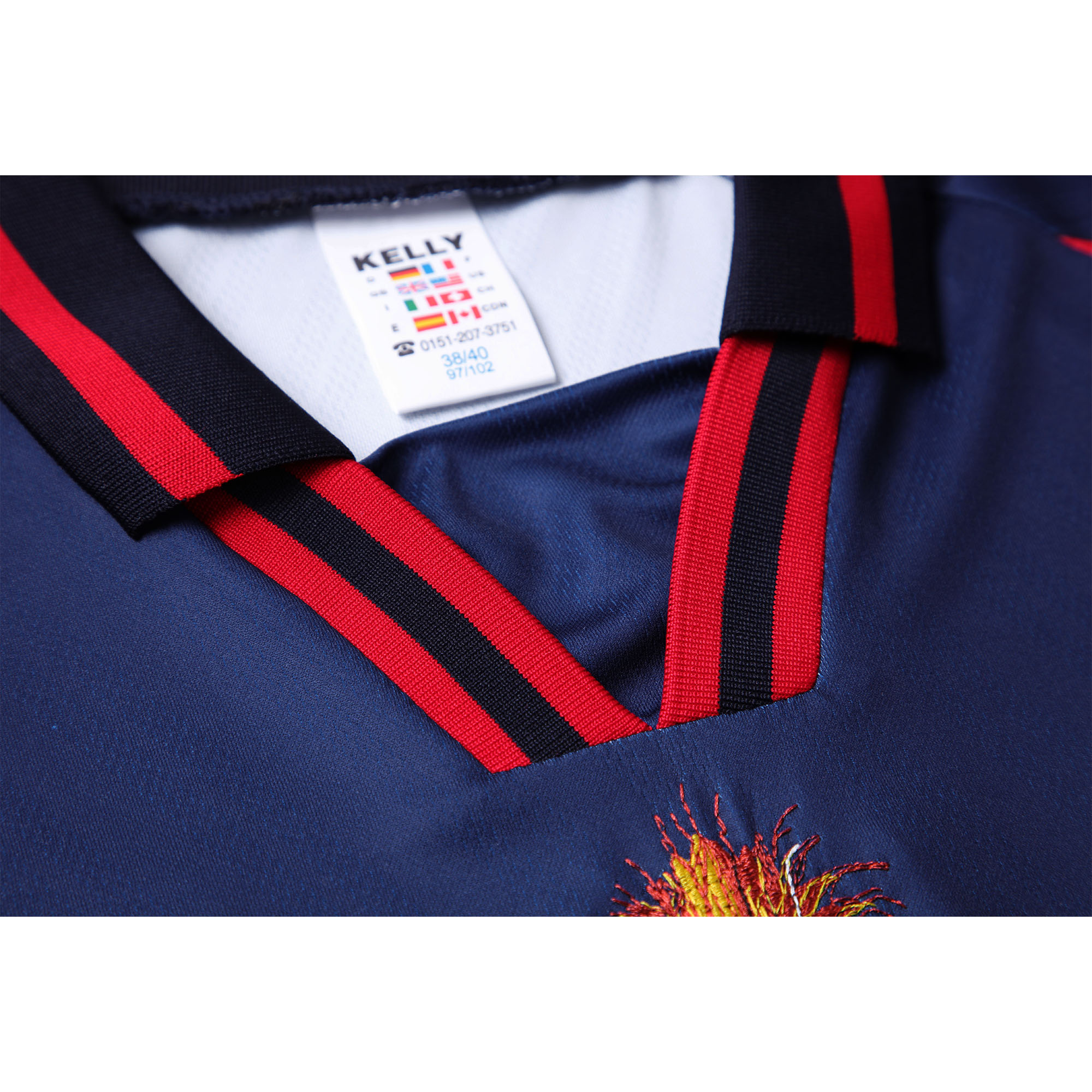AlphaJersey-Retro Iron Maiden 1998 Long Sleeve Jersey
