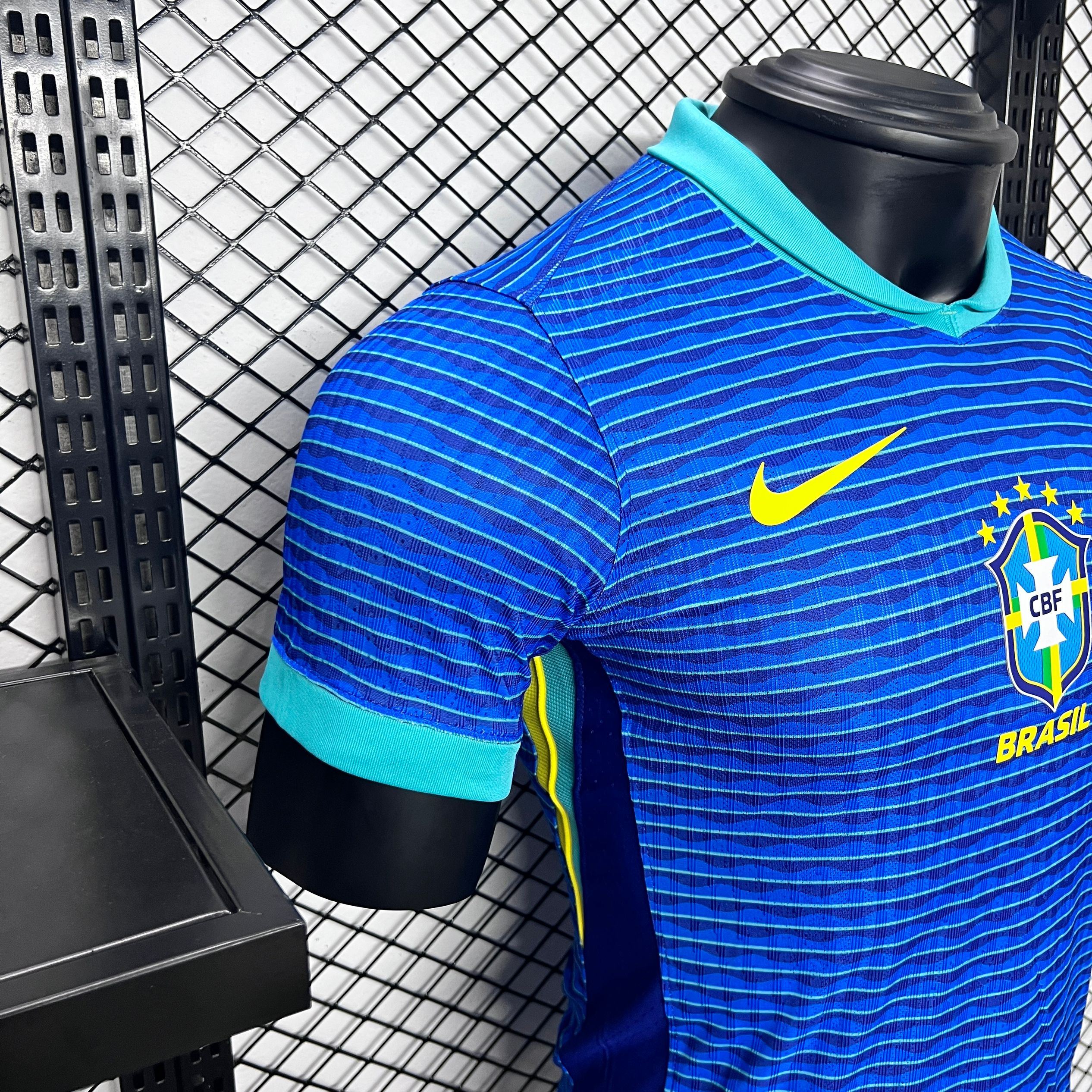 AlphaJersey-Brazil 2024 Away Stadium Jersey - Player Version