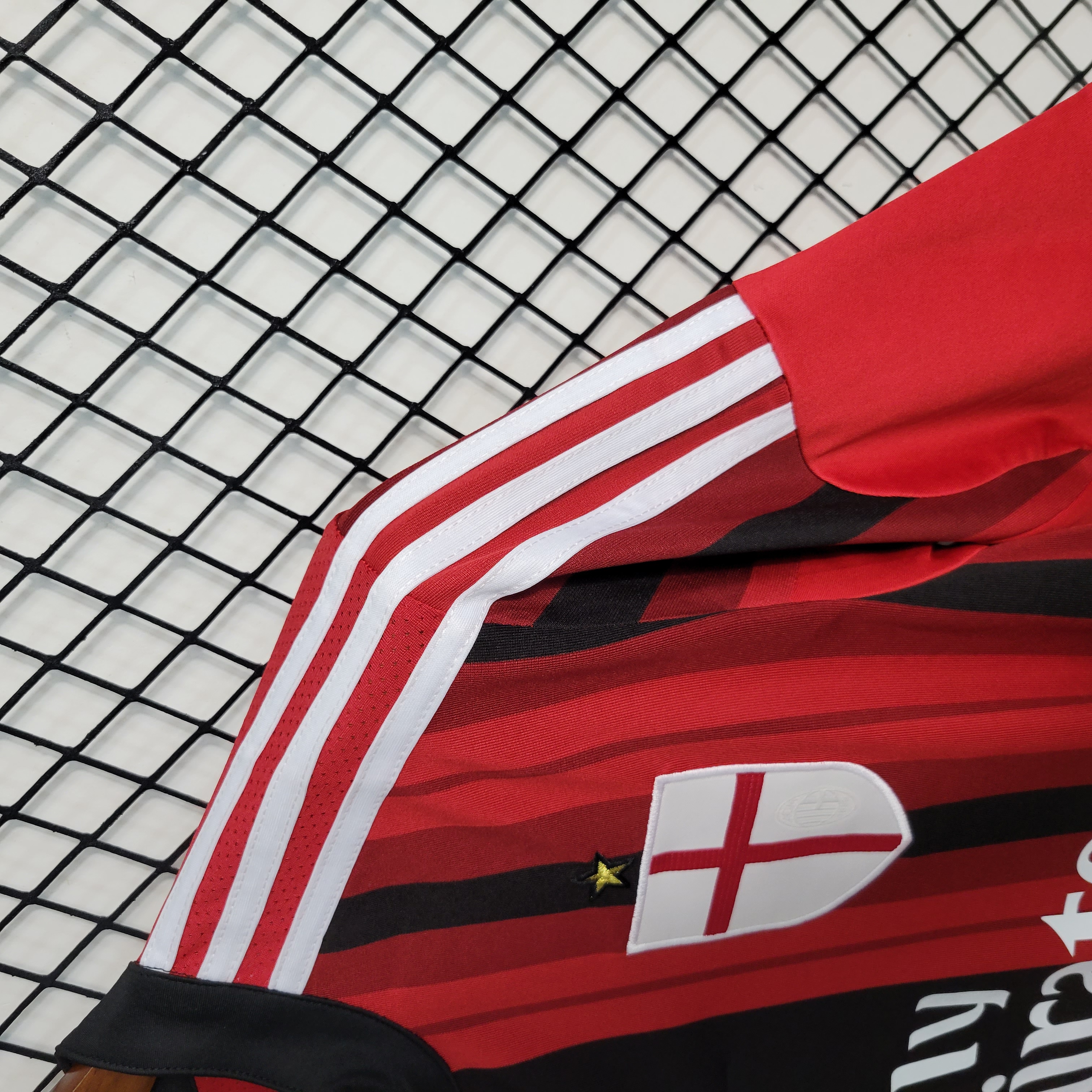 AlphaJersey-Retro AC Milan 2014-15 Home Stadium Jersey