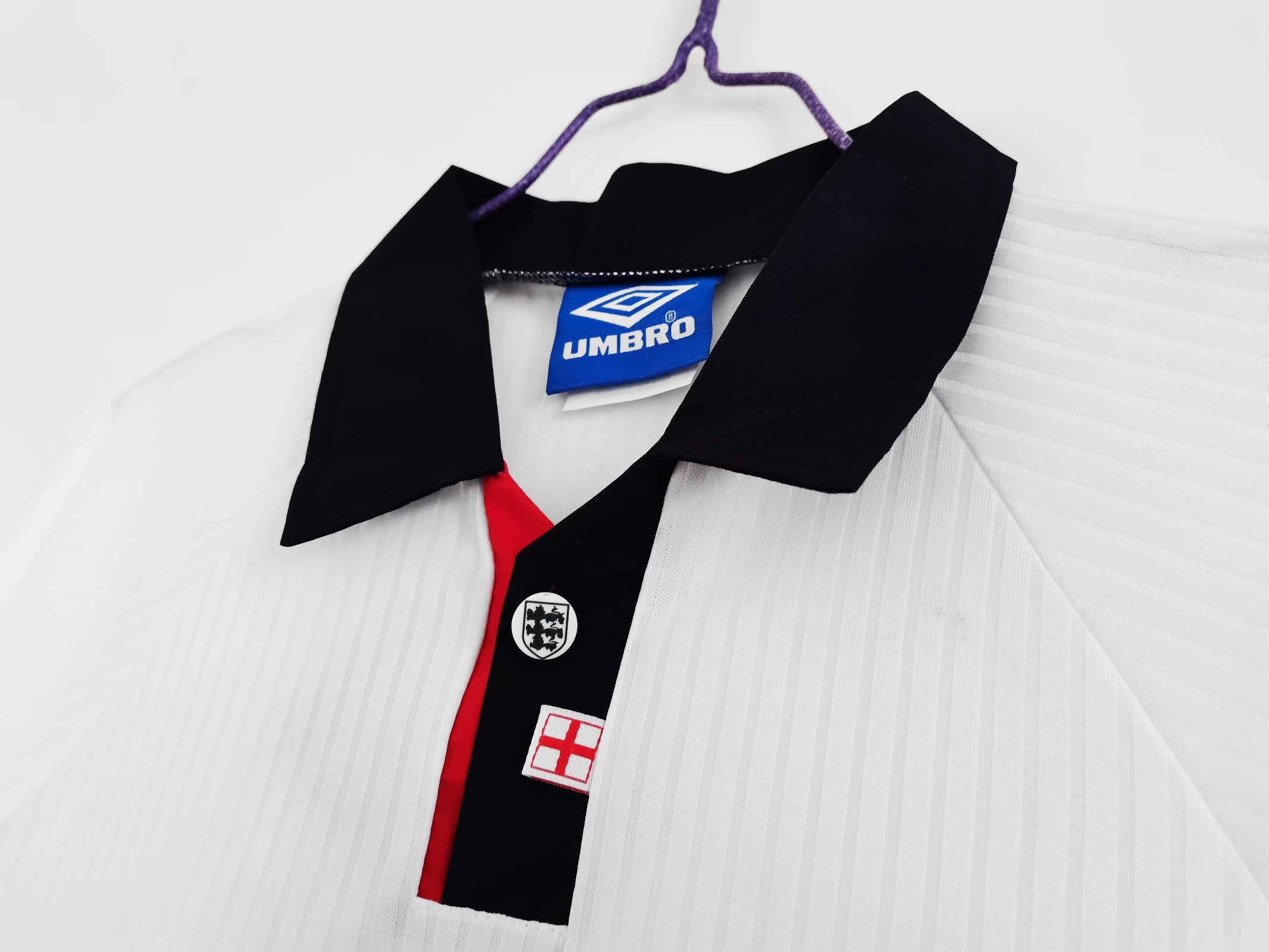 AlphaJersey-Retro England 1998 Home Stadium Jersey