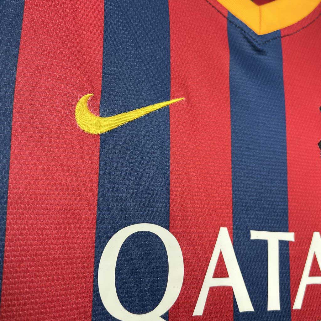 AlphaJersey-Retro Barcelona 13-14 Home Stadium Jersey