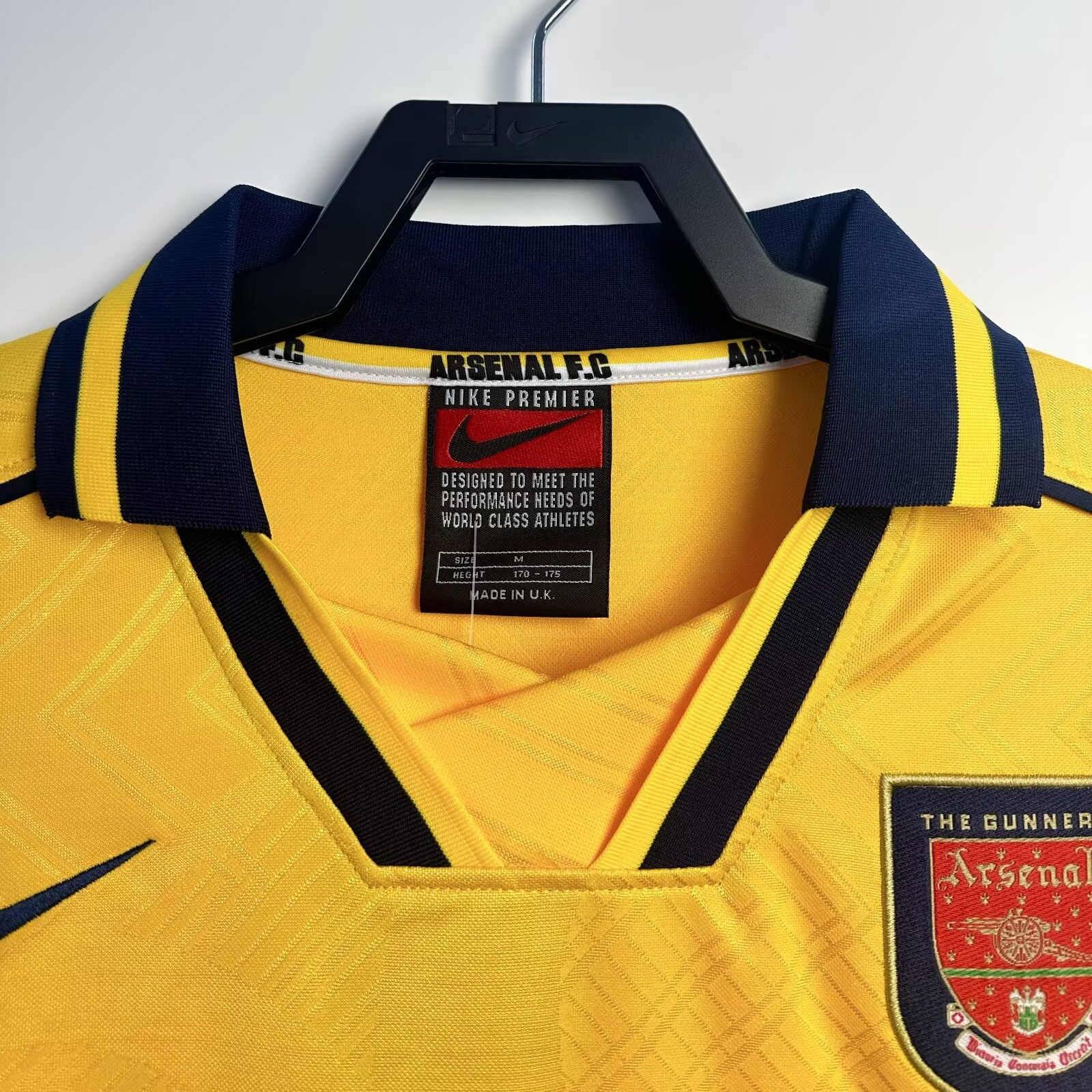 AlphaJersey-Retro Arsenal 1996-97 Away Long Sleeves Jersey