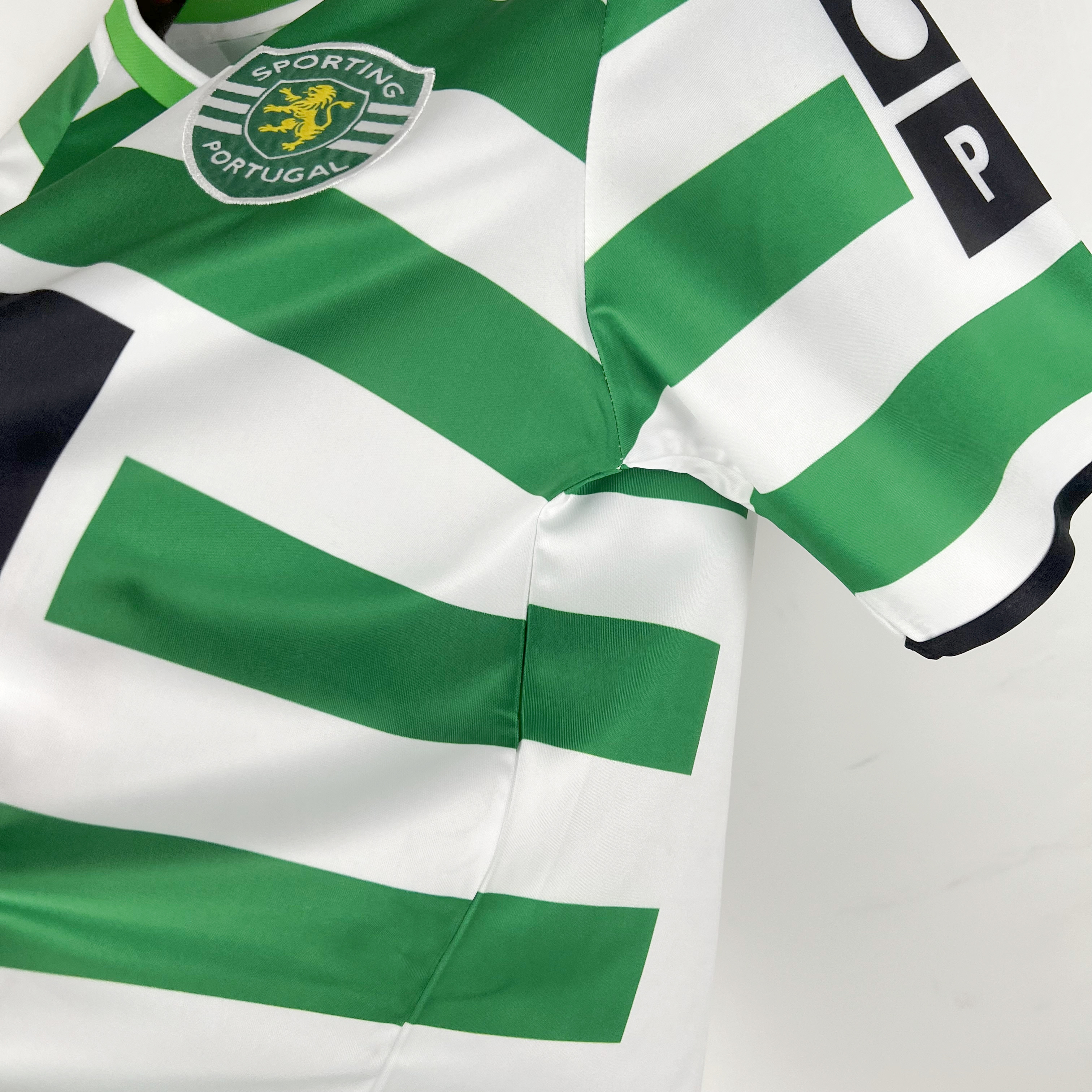AlphaJersey-Retro Sporting CP 03-04 Home Stadium Jersey