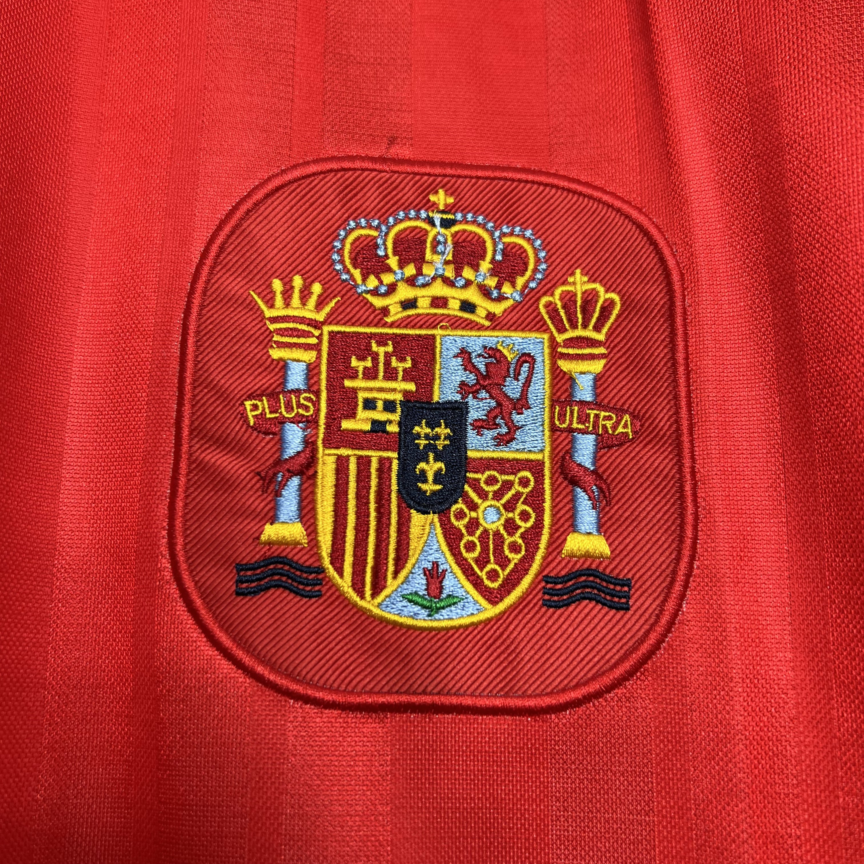 AlphaJersey-Retro Spain 1994 Home Stadium Jersey