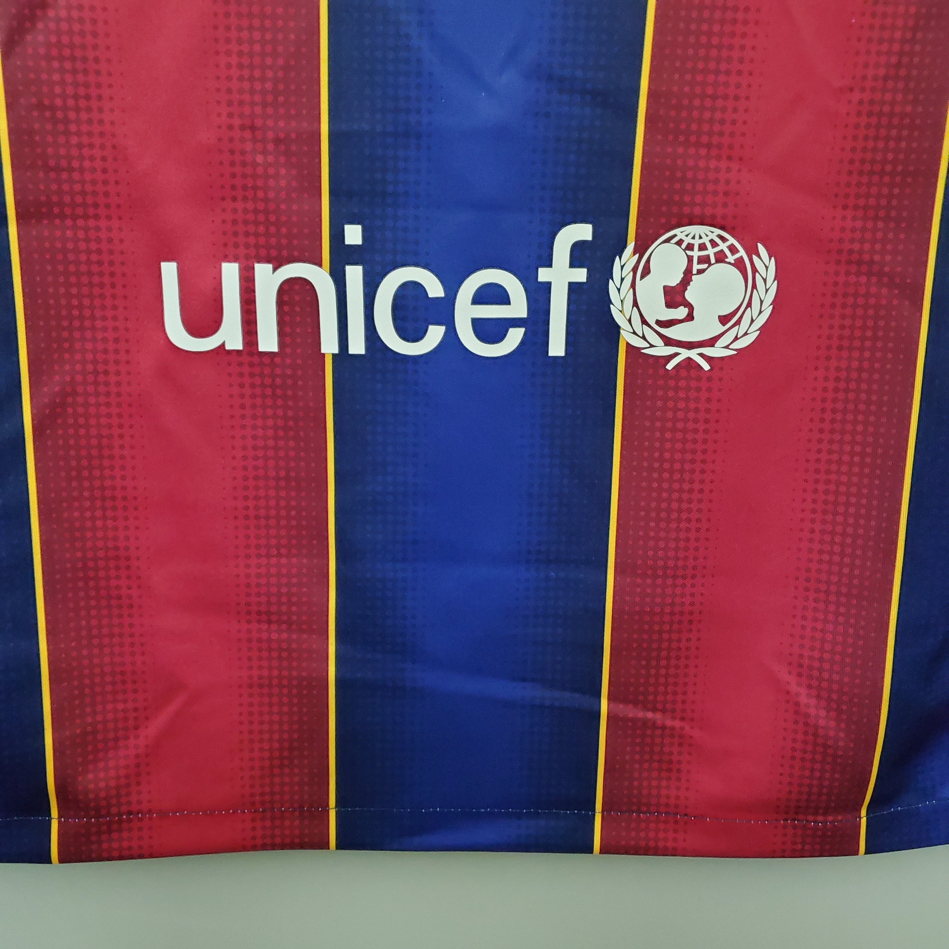 AlphaJersey-Retro Barcelona 20-21 Home Stadium Jersey
