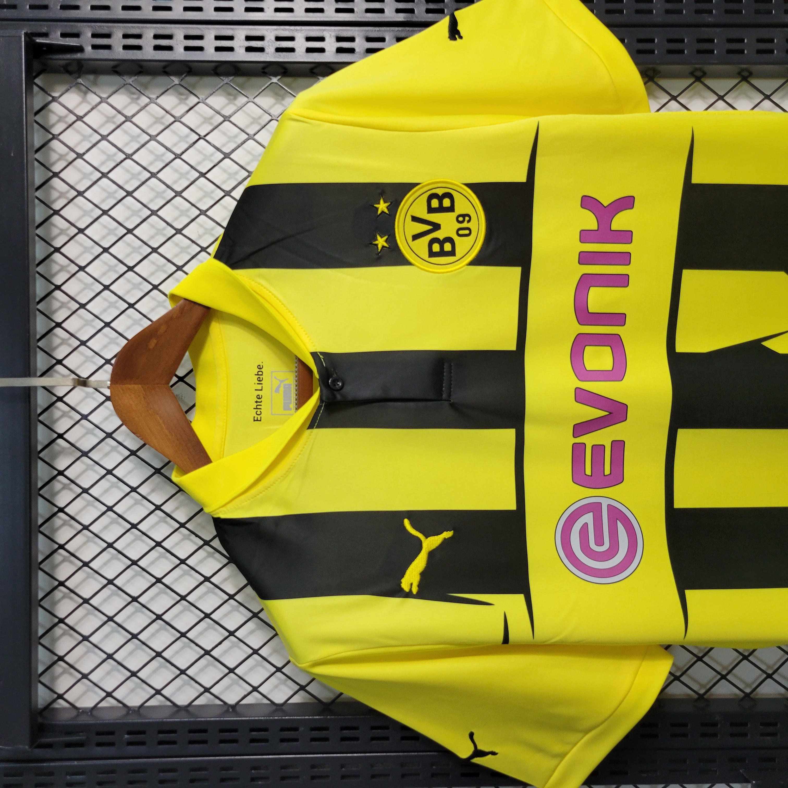AlphaJersey-Retro Dortmund 12-13 Home Stadium Jersey