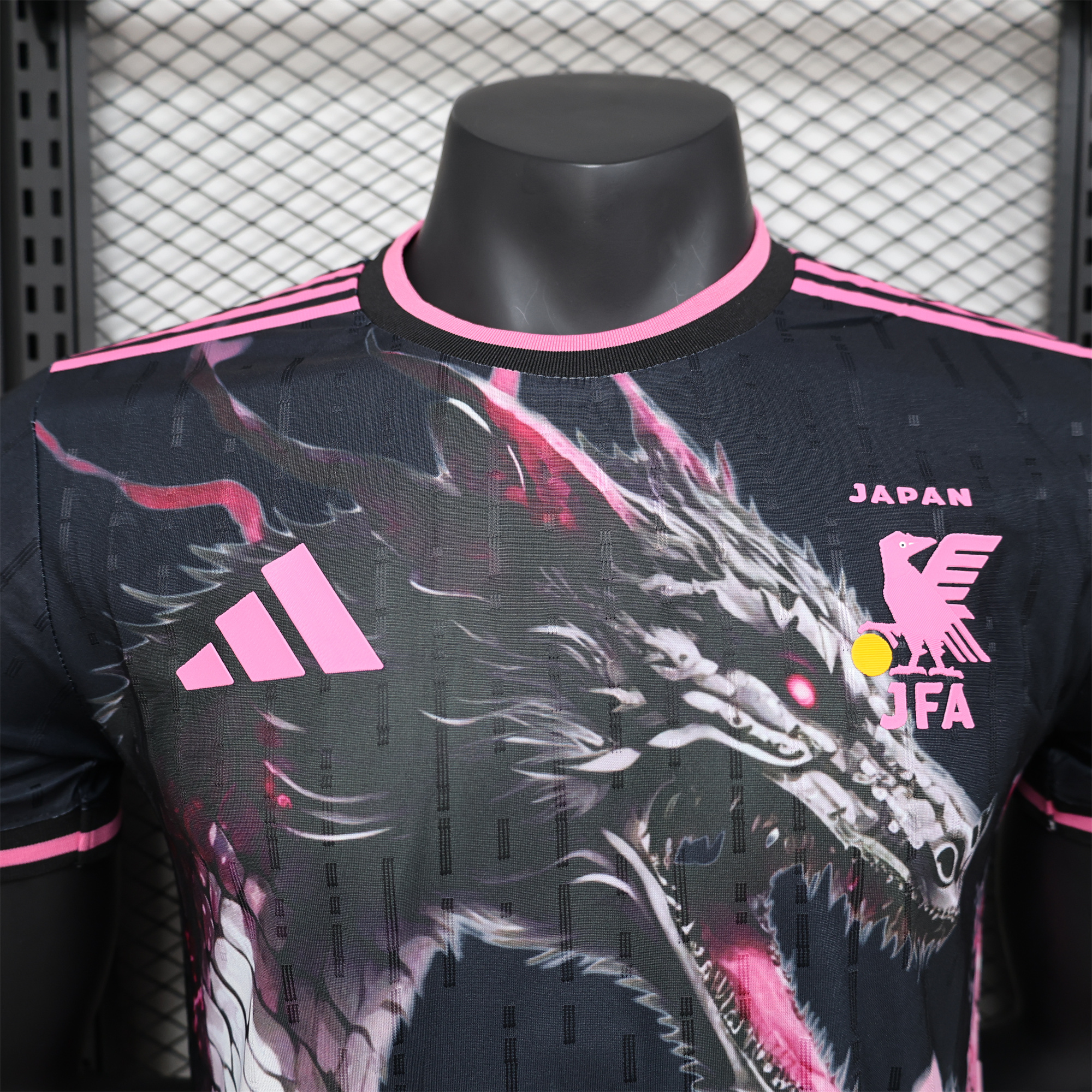 AlphaJersey-Japan 2024 Black Kyoto and Dragon Special Edition Jersey - Player Version