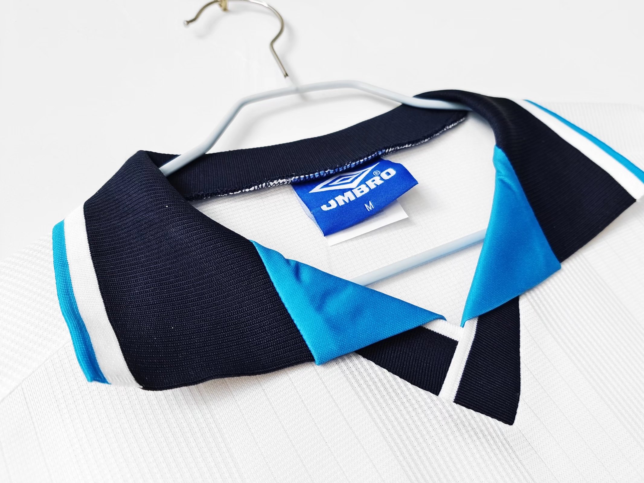 AlphaJersey-Retro England 1996 Home Stadium Long Sleeve Jersey