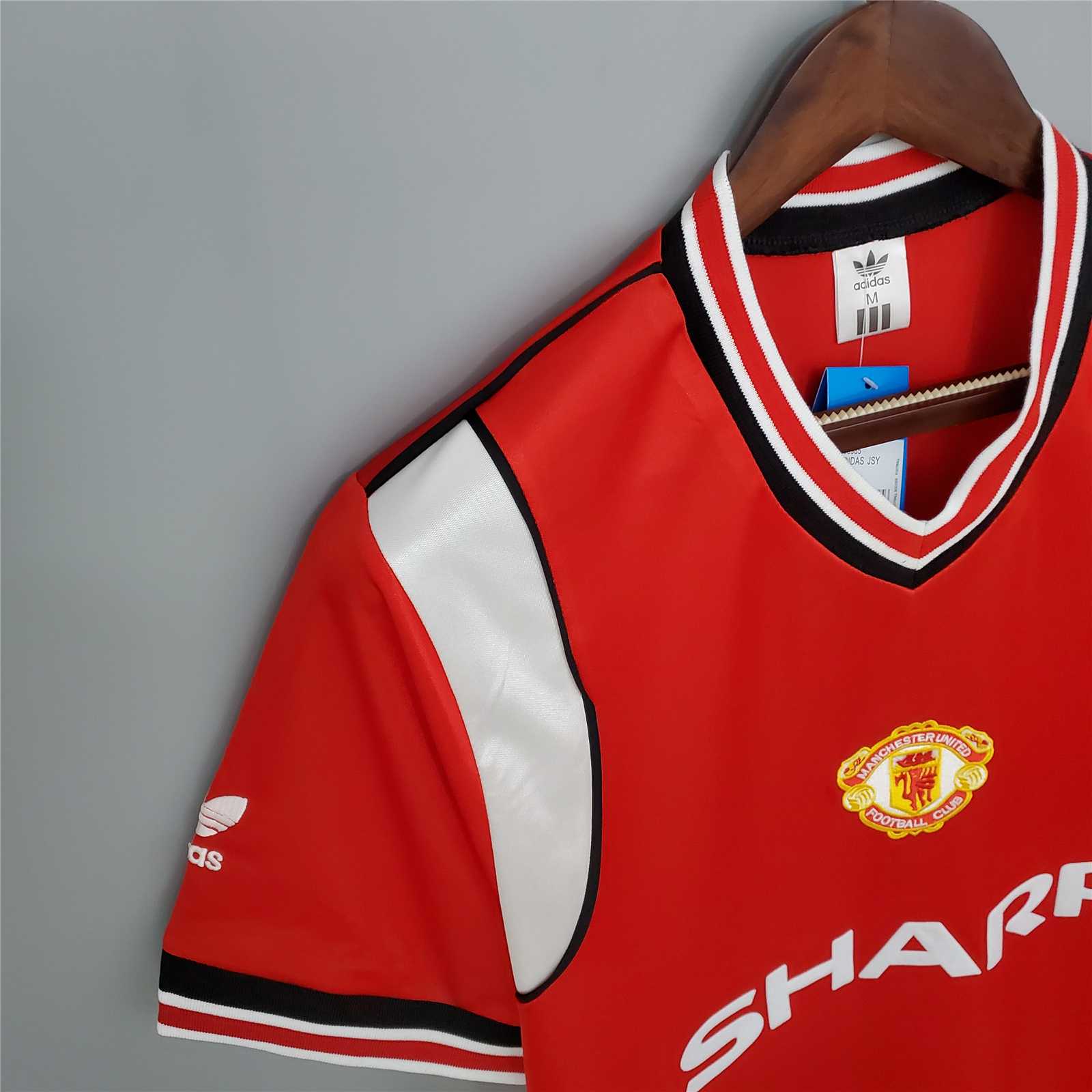 AlphaJersey-Retro Manchester United 85-86 Home Stadium Jersey