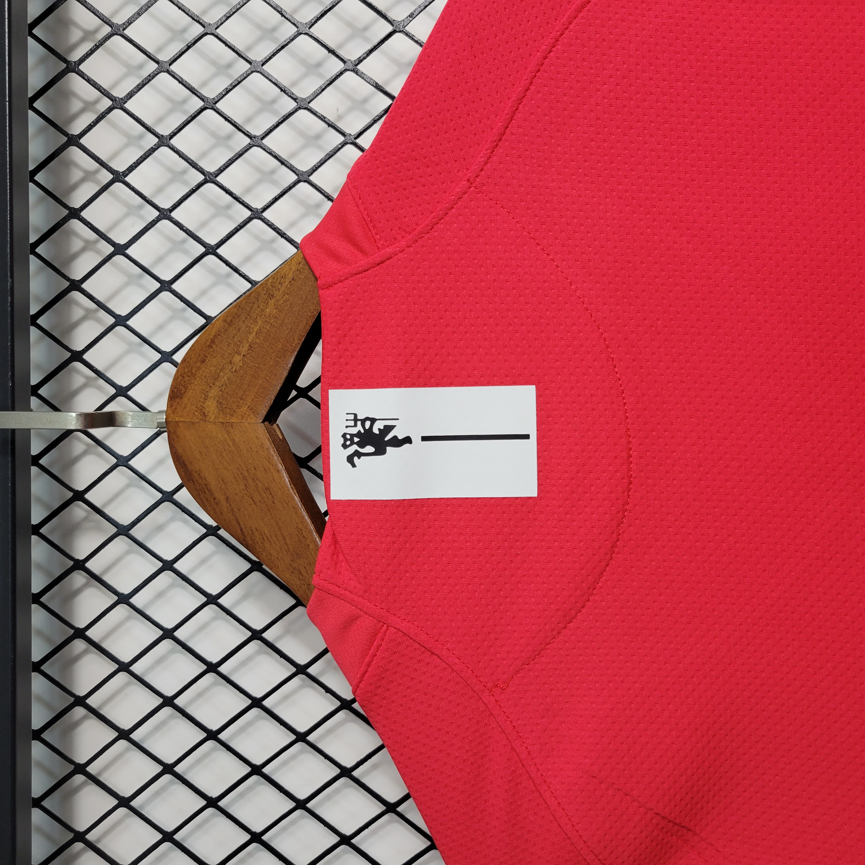 AlphaJersey-Retro Manchester United 07-08 Home Long Sleeve Jersey