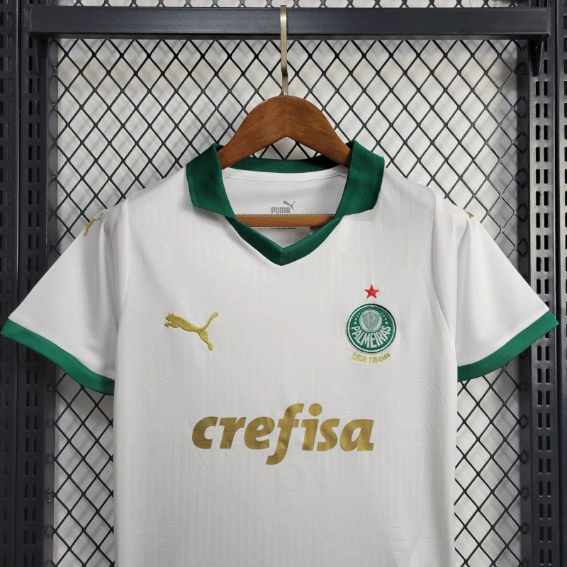 AlphaJersey-Palmeiras 2024 Away Stadium Kids Kit