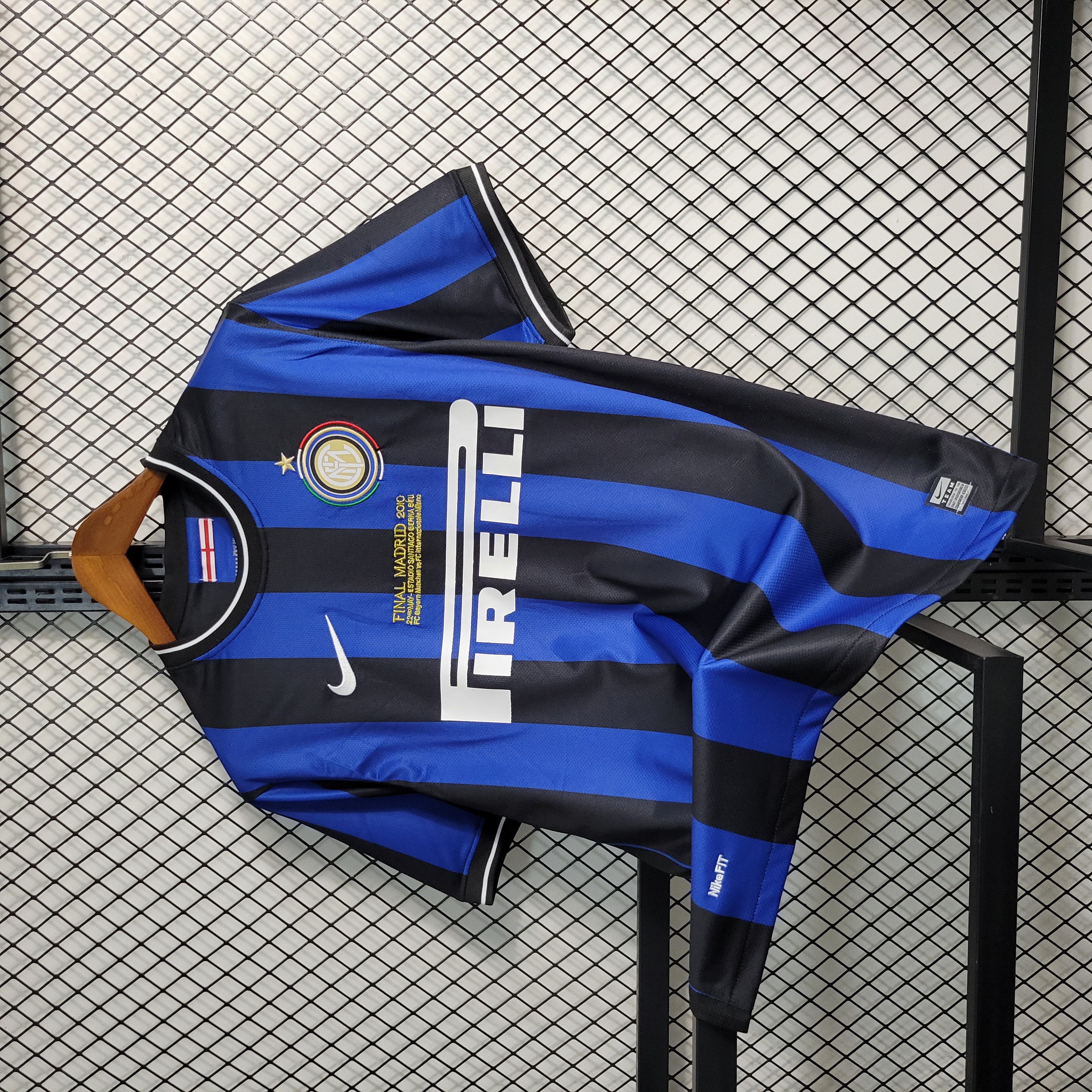 AlphaJersey-Retro Inter Milan 09-10 Home Stadium Jersey - Champions League Final