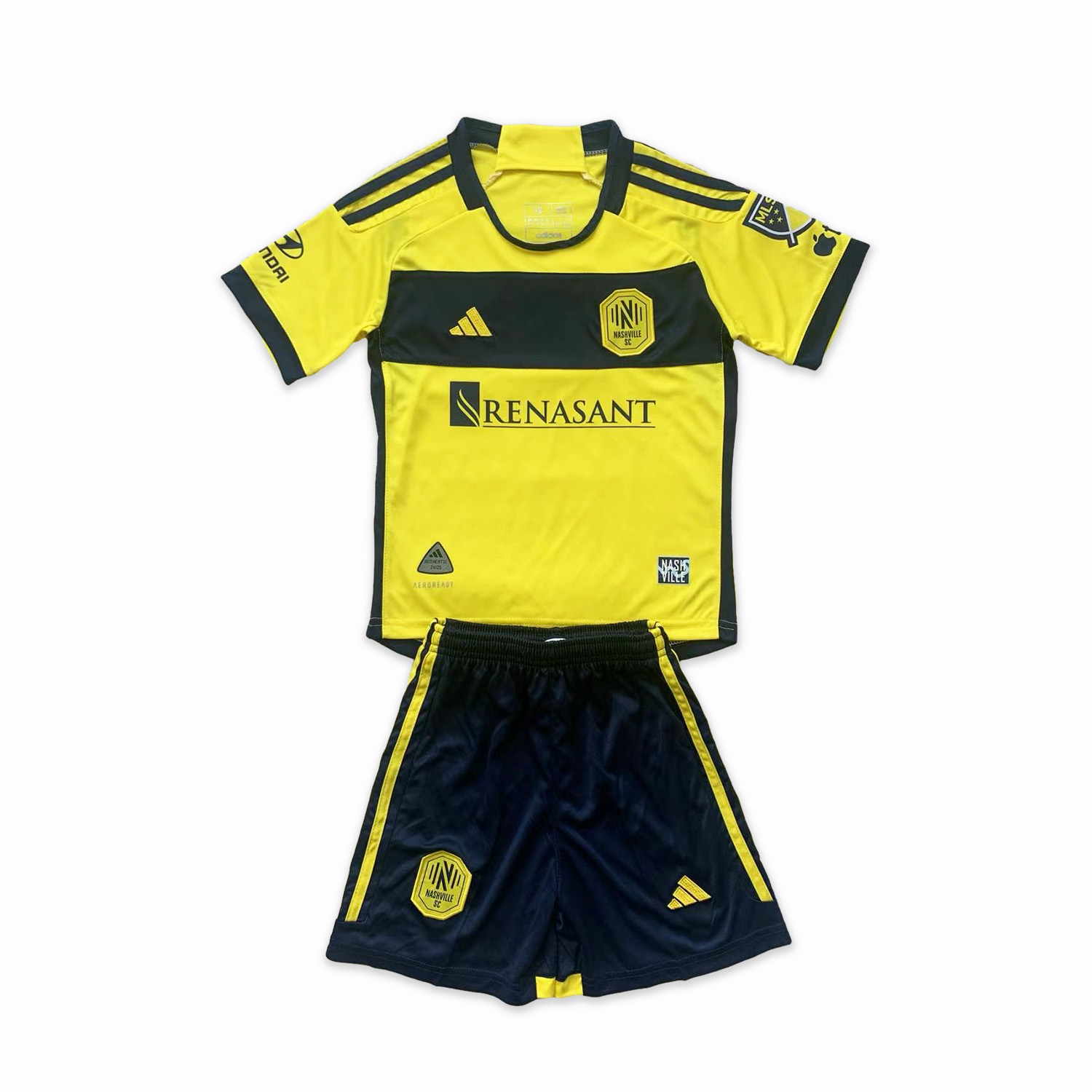 AlphaJersey-Nashville SC 2024 Home Stadium Kids Kit