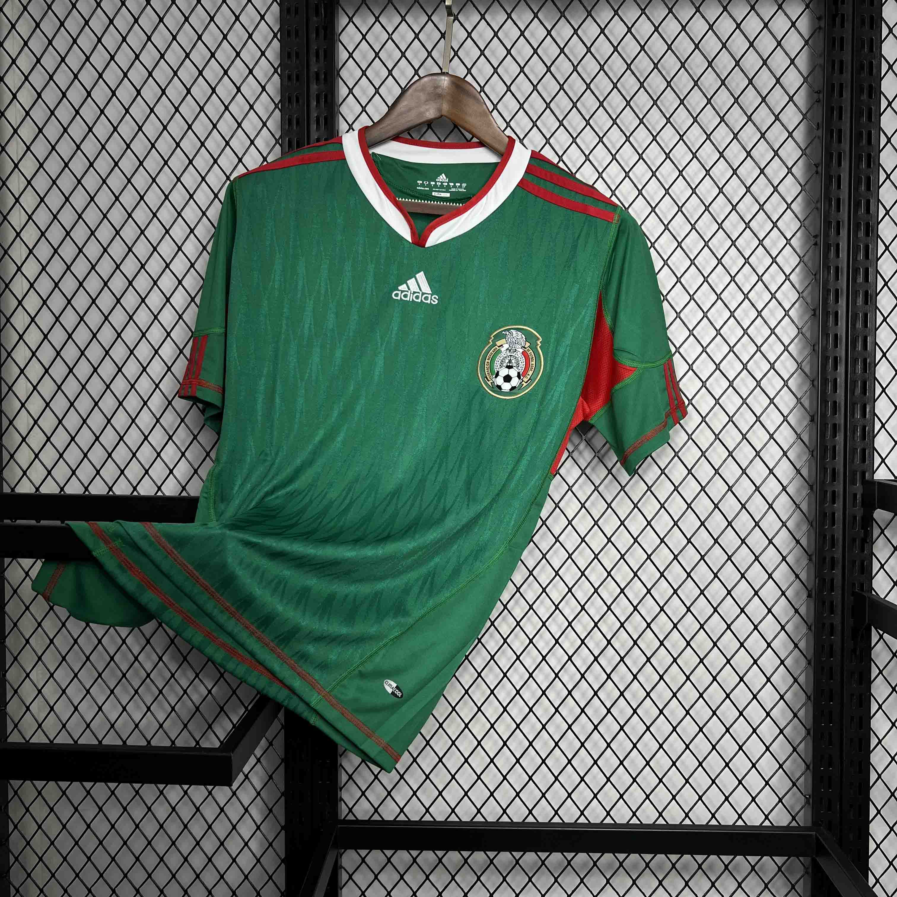 AlphaJersey-Retro Mexico 2010 Home Stadium Jersey